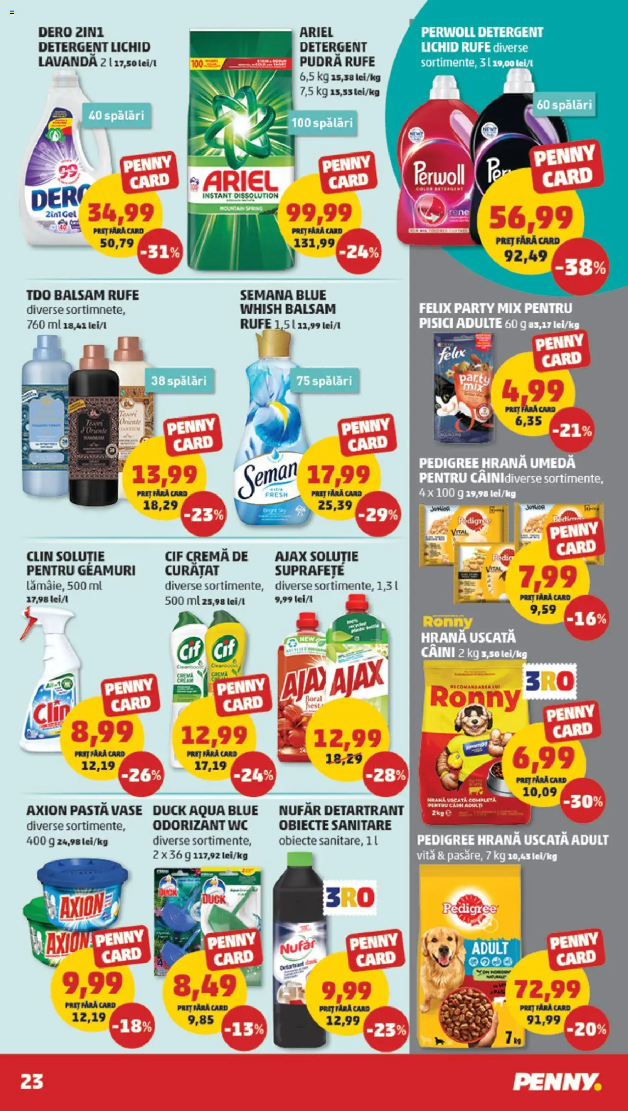 Catalog PENNY Market 17 - 22 Septembrie 2025 | Pagina 23 | Produse: Balsam, Cremă, Detergent, Paste