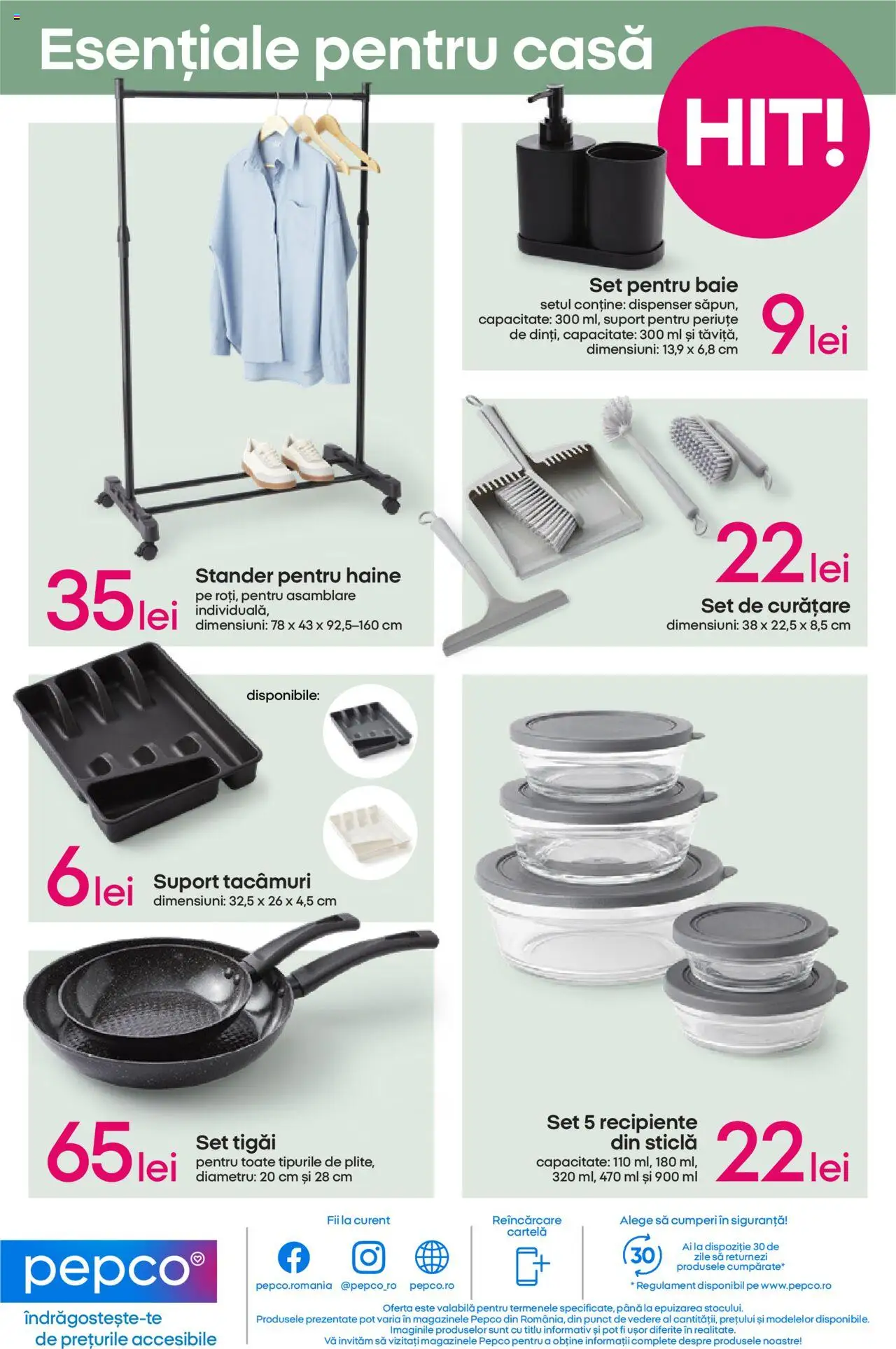 Catalog Pepco 18 - 23 Septembrie 2025 | Pagina 13 | Produse: Recipiente, Haine