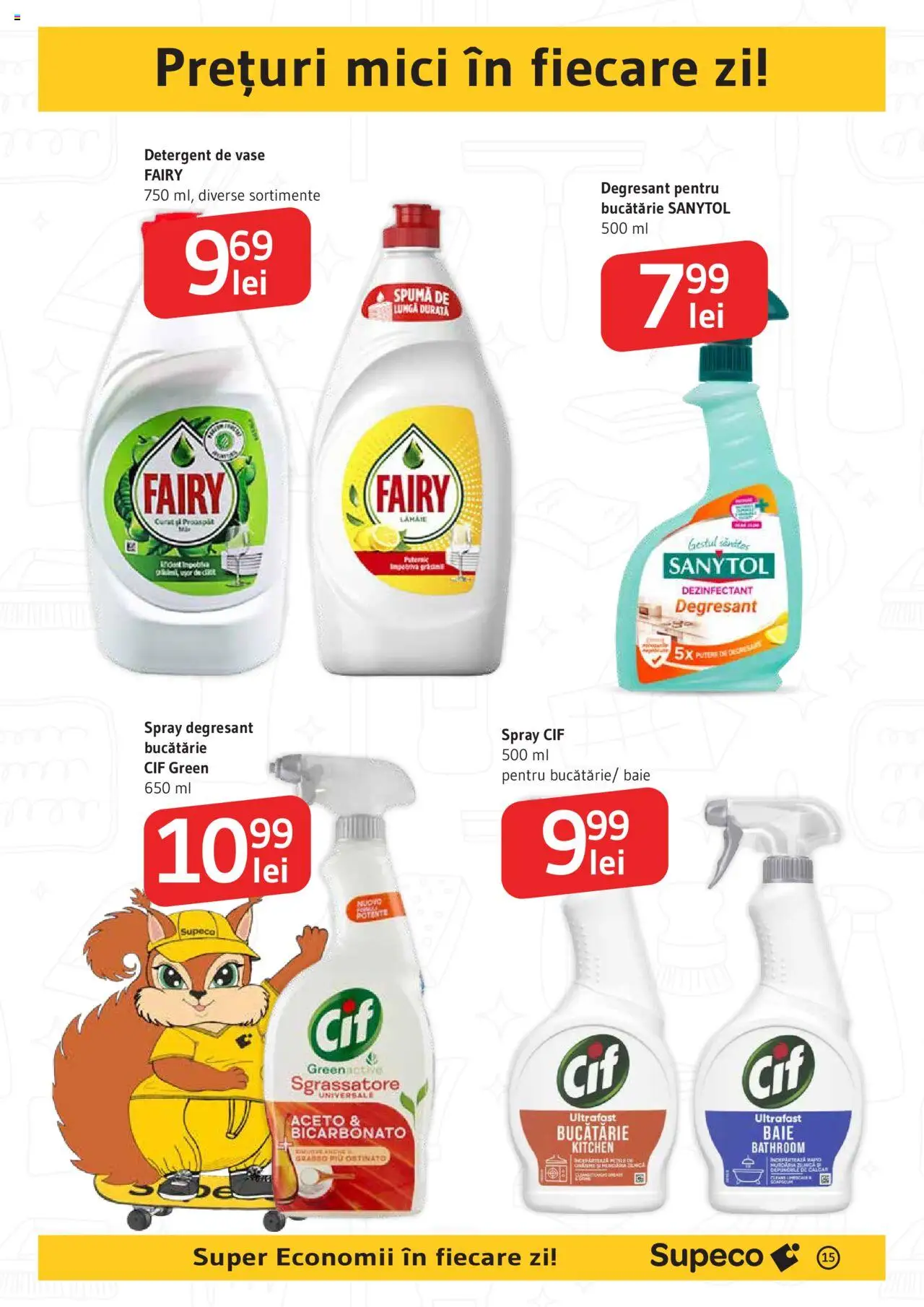 Catalog Supeco 18 - 30 Septembrie 2025 | Pagina 15 | Produse: Detergent de vase, Bucătărie, Mici, Detergent