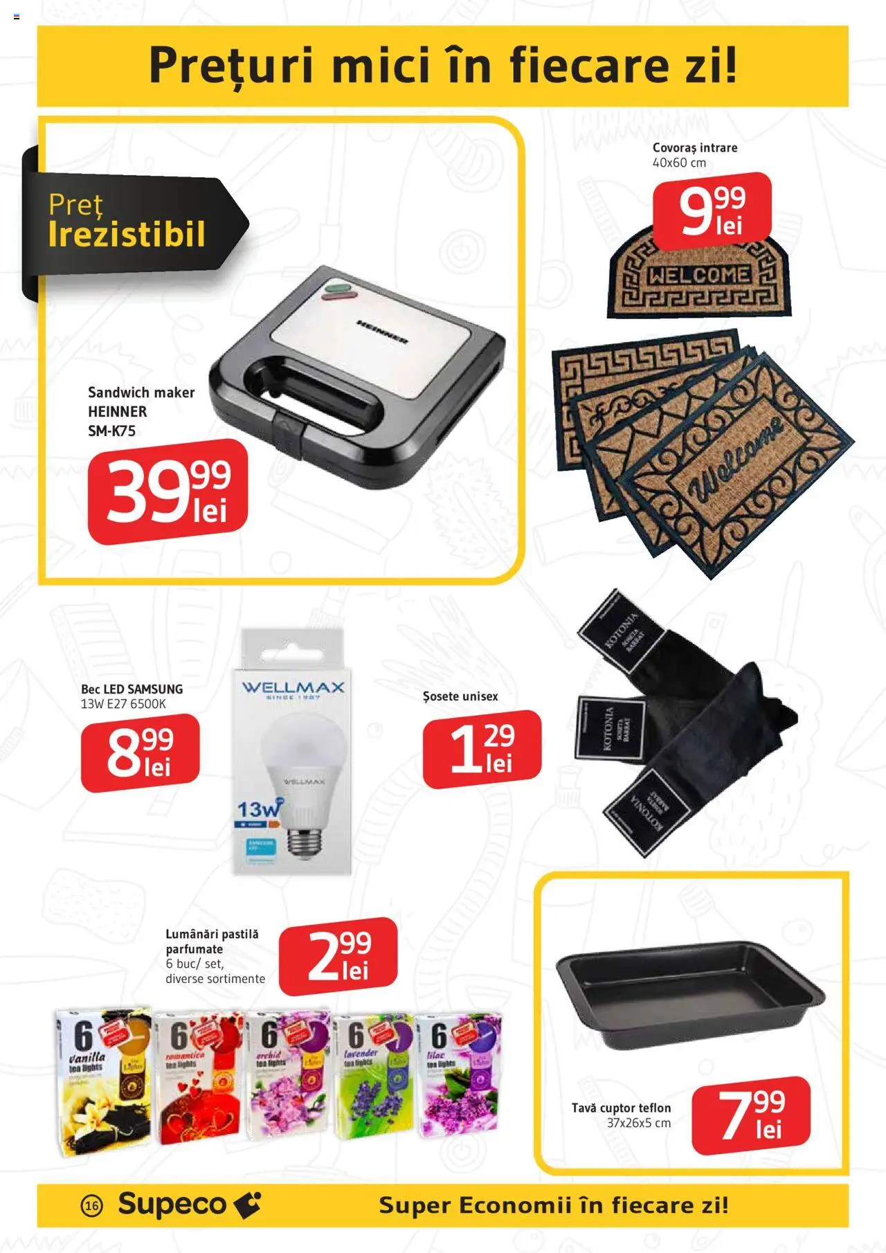 Catalog Supeco 18 - 30 Septembrie 2025 | Pagina 16 | Produse: Cuptor, Babak, Șosete, Bisiklet Aparatları