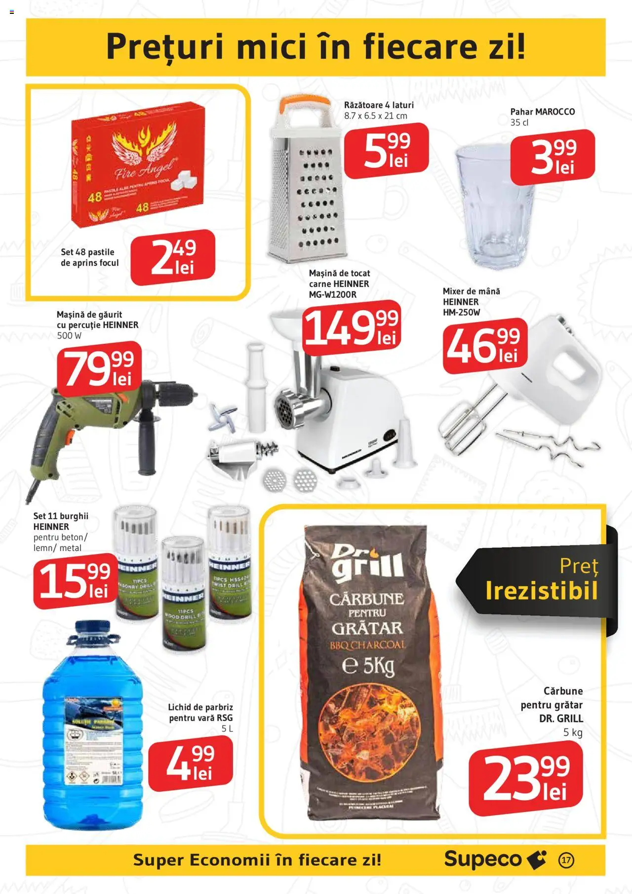 Catalog Supeco 18 - 30 Septembrie 2025 | Pagina 17 | Produse: Mașină de tocat, Mașină de găurit, Grătar, Mici