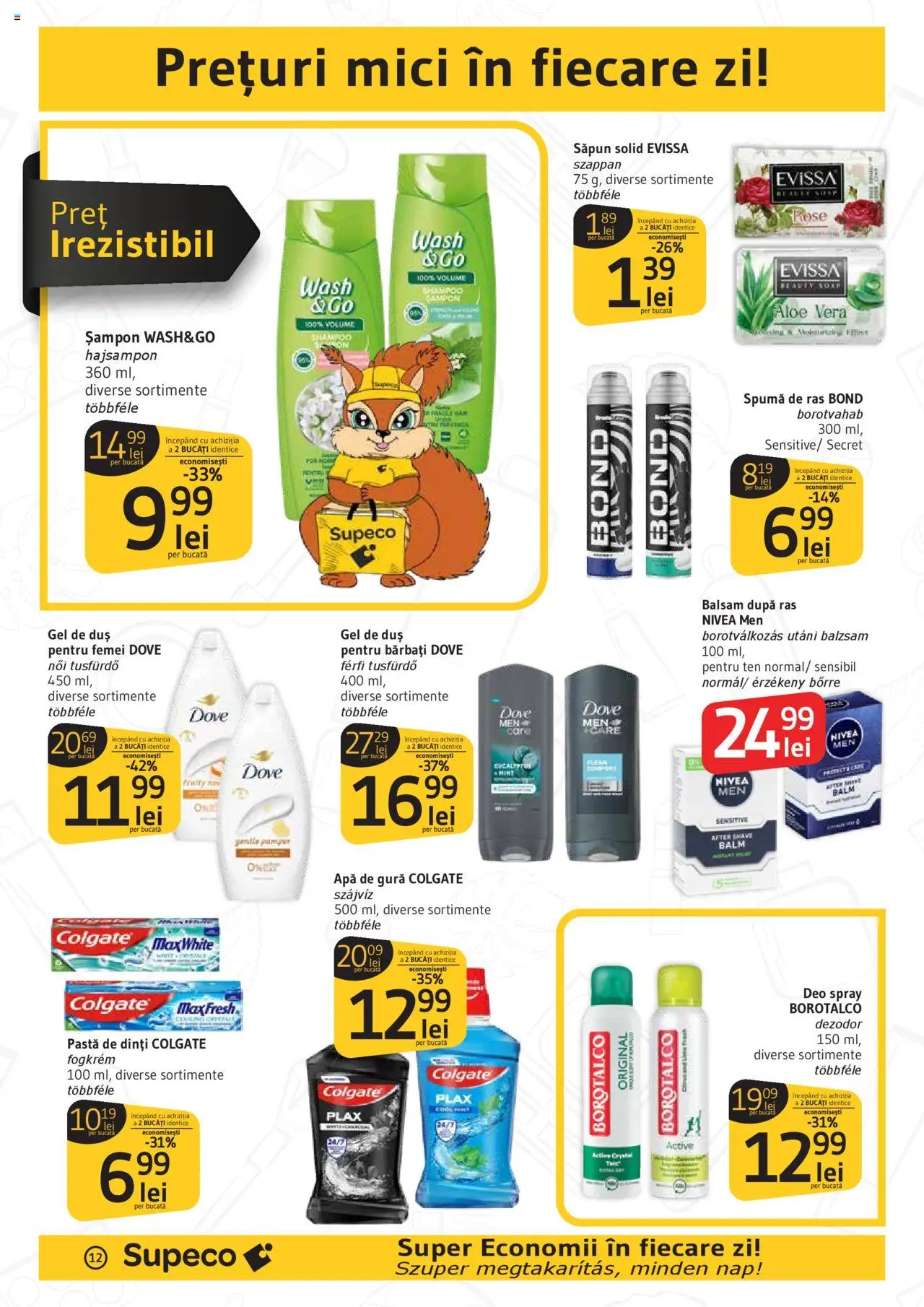 Catalog Supeco 18 - 30 Septembrie 2025 | Pagina 12 | Produse: Mici, Balsam, Săpun, Pastă de dinți