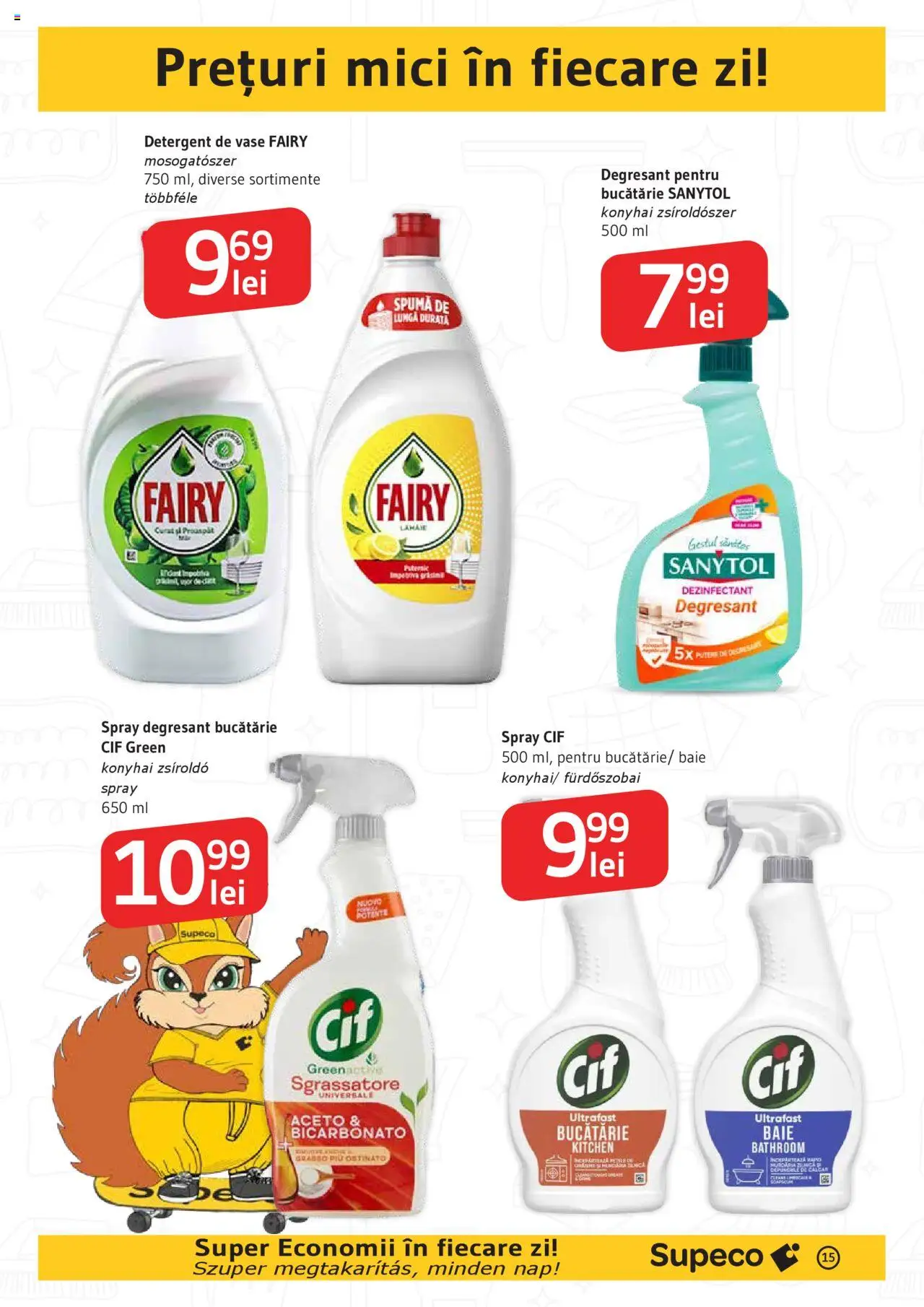 Catalog Supeco 18 - 30 Septembrie 2025 | Pagina 15 | Produse: Detergent de vase, Bucătărie, Mici, Detergent