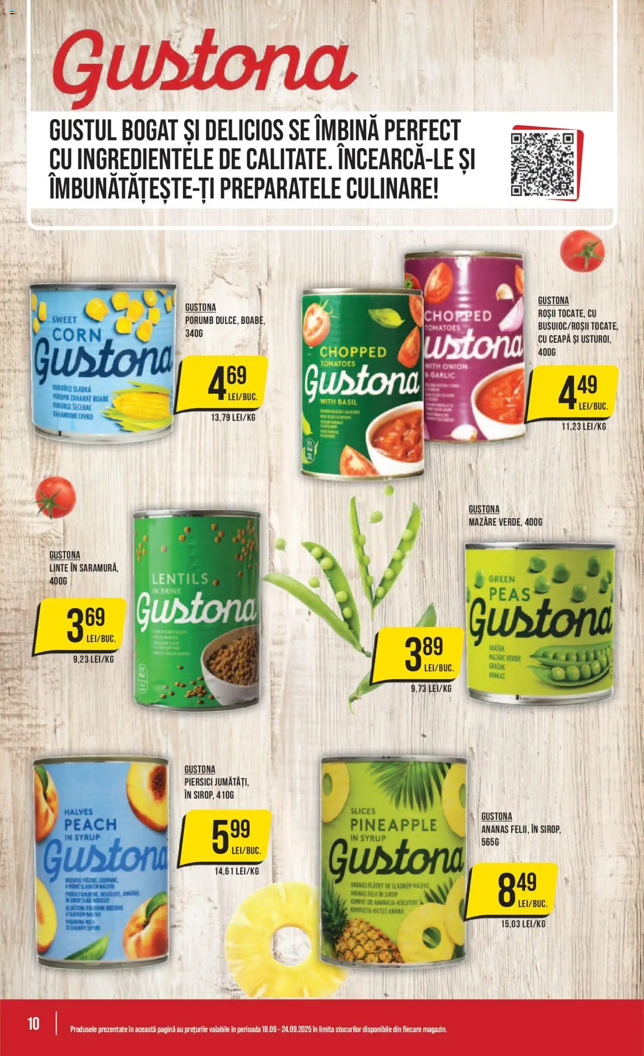 Catalog Mega Image 18 - 23 Septembrie 2025 | Pagina 10 | Produse: Roșii, Ananas, Sirop, Ceapă