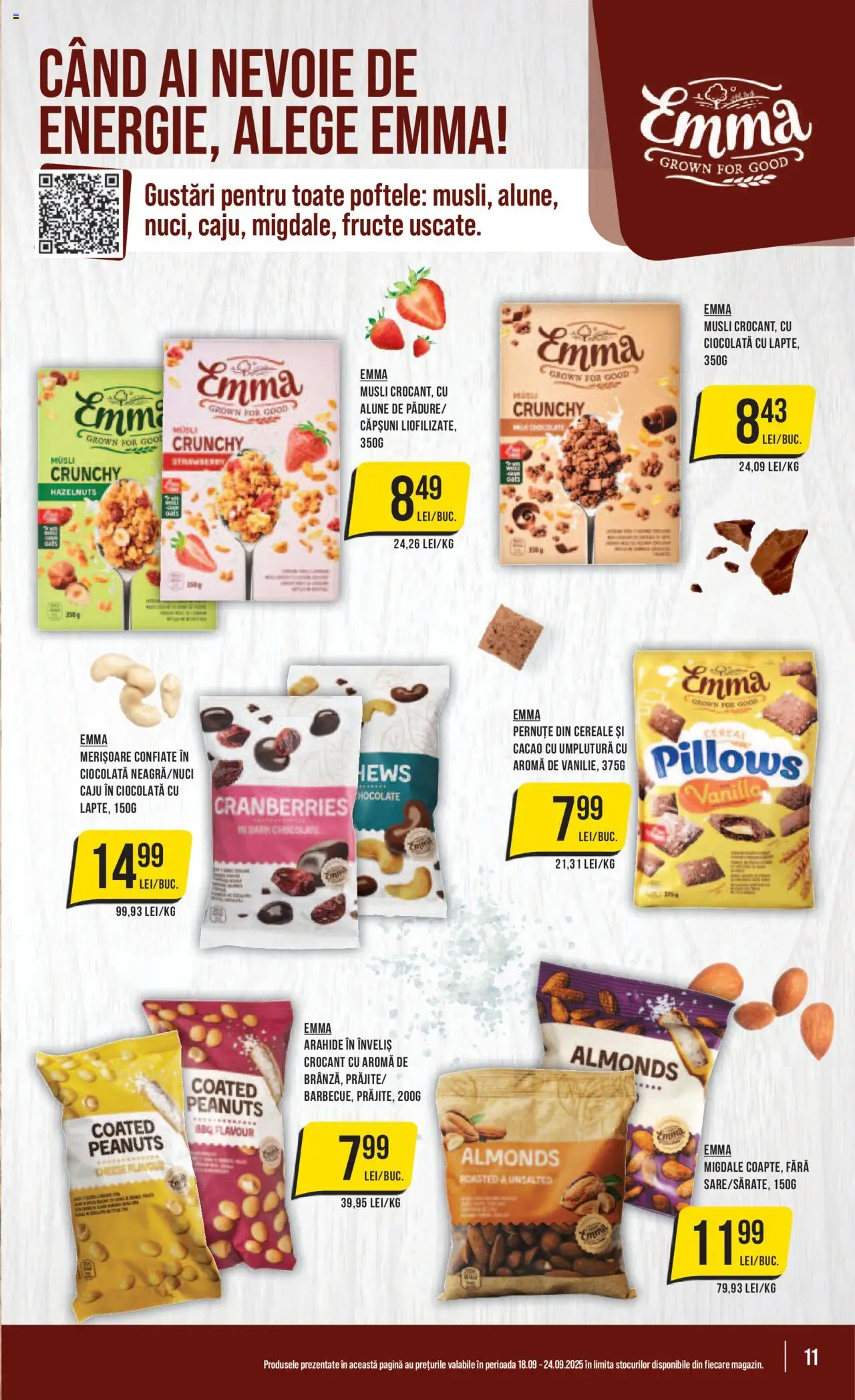 Catalog Mega Image 18 - 23 Septembrie 2025 | Pagina 11 | Produse: Arahide, Ciocolată, Cacao, Fructe