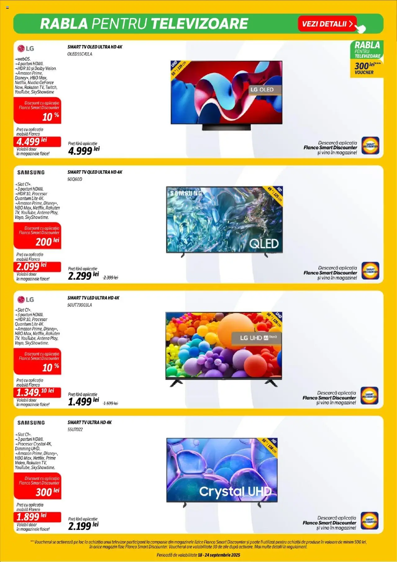 Catalog Flanco 18 - 23 Septembrie 2025 | Pagina 13 | Produse: Televizor, Babak