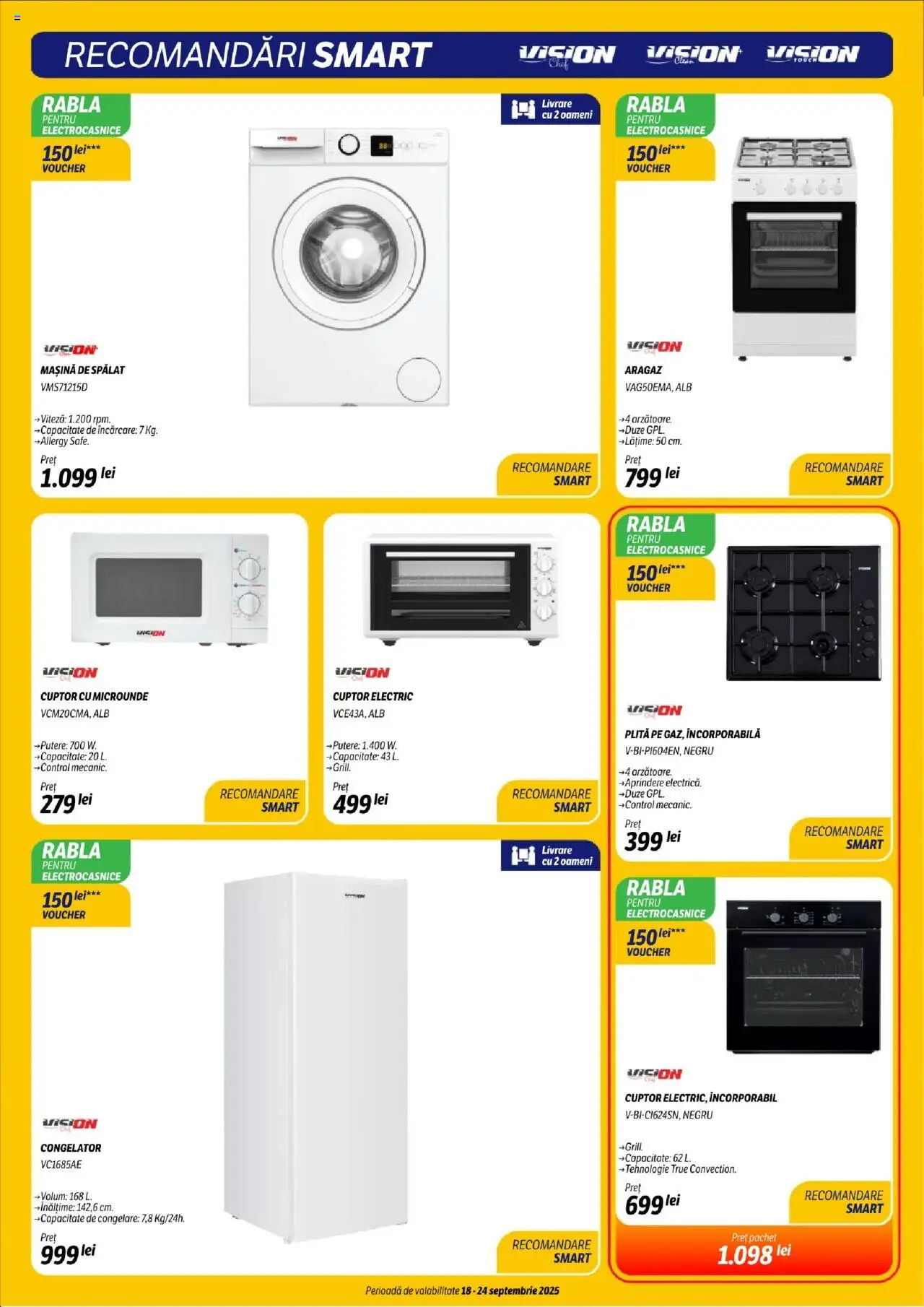 Catalog Flanco 18 - 23 Septembrie 2025 | Pagina 16 | Produse: Congelator, Mașină De Spălat, Cuptor, Plită