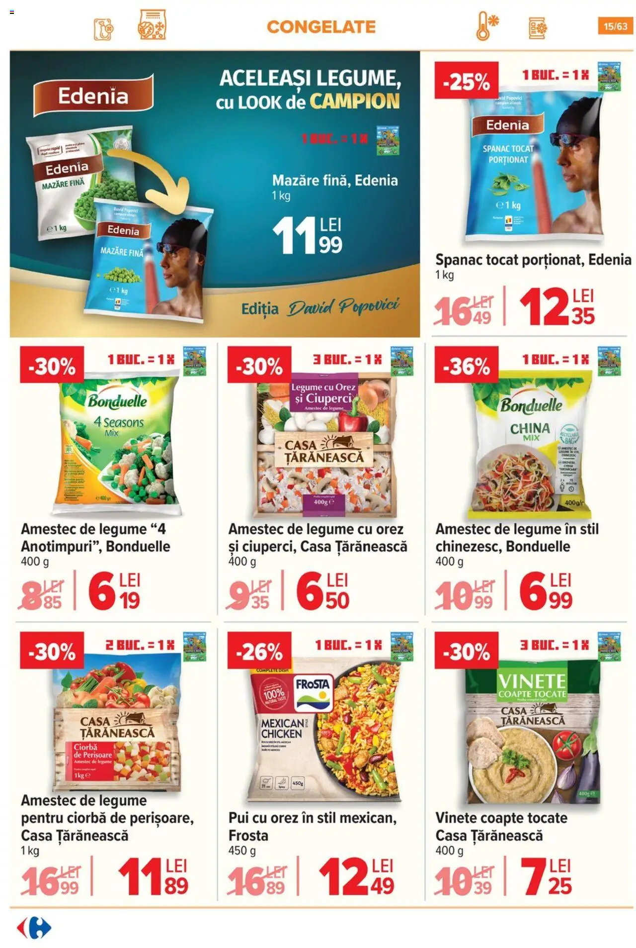 Catalog Carrefour 17 - 29 Septembrie 2025 | Pagina 15 | Produse: Mazăre, Hacıyatmaz Kedi Oyuncağı, Orez, Legume