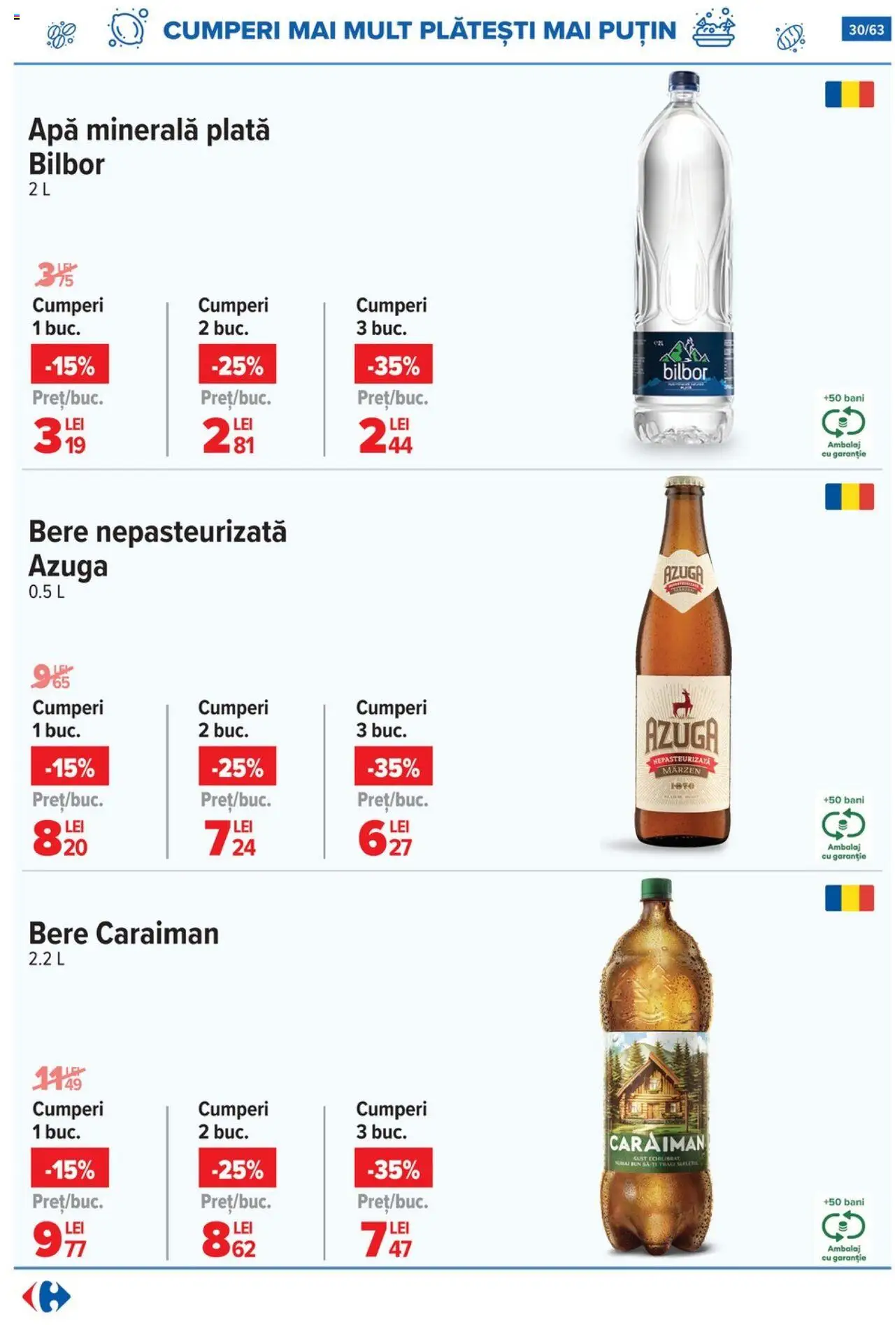 Catalog Carrefour 17 - 29 Septembrie 2025 | Pagina 30 | Produse: Yazı tahtası kalemi, Bere, Apă