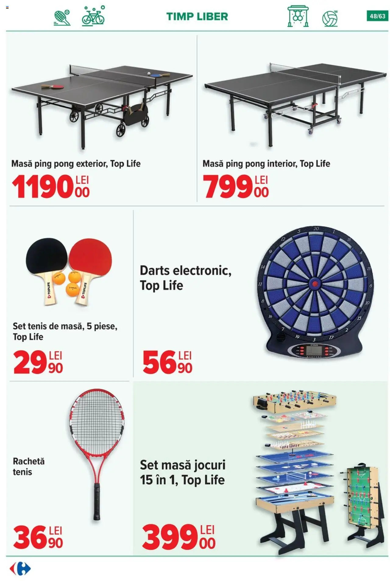 Catalog Carrefour 17 - 29 Septembrie 2025 | Pagina 48 | Produse: Top, Masă