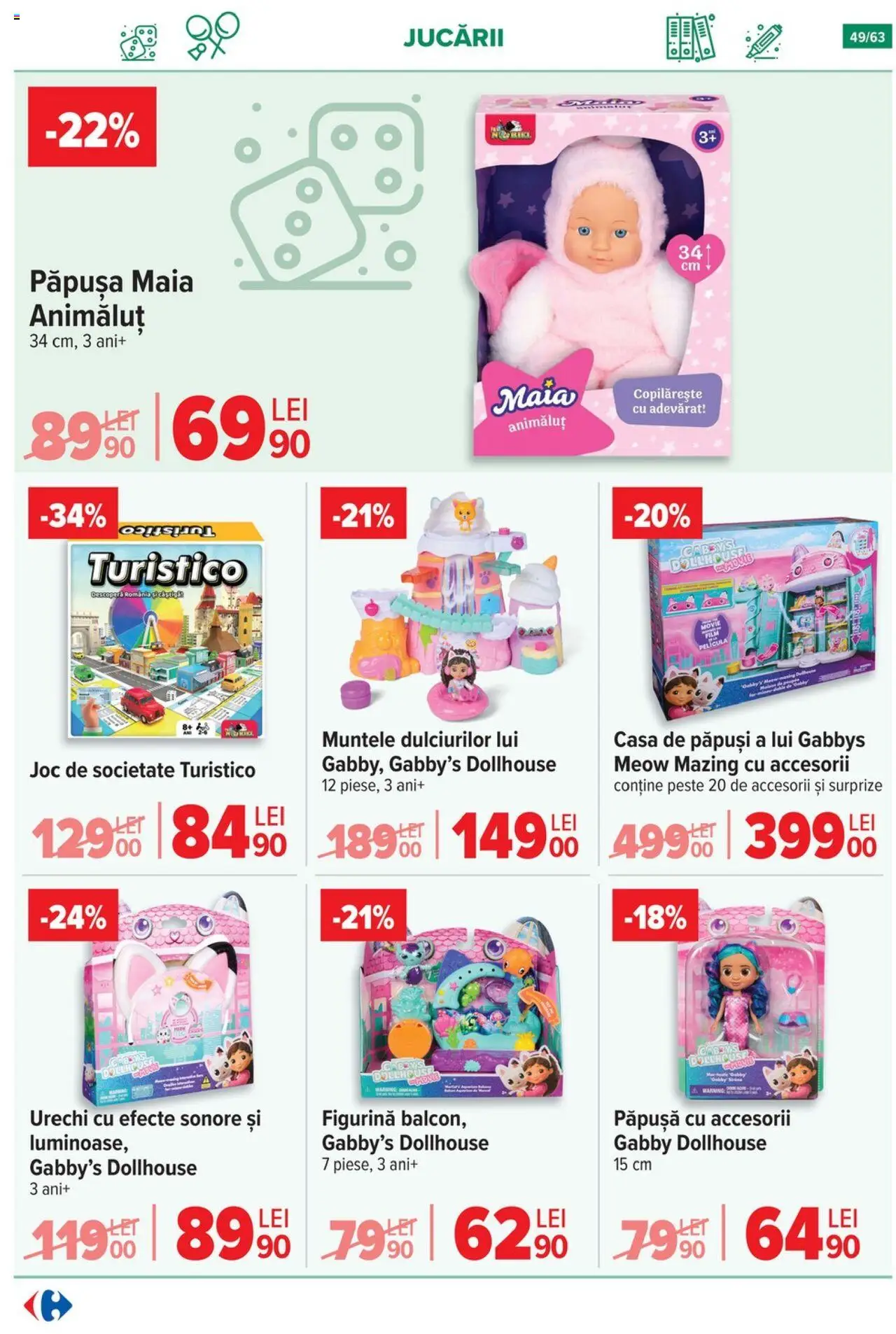 Catalog Carrefour 17 - 29 Septembrie 2025 | Pagina 49 | Produse: Joc, Pește