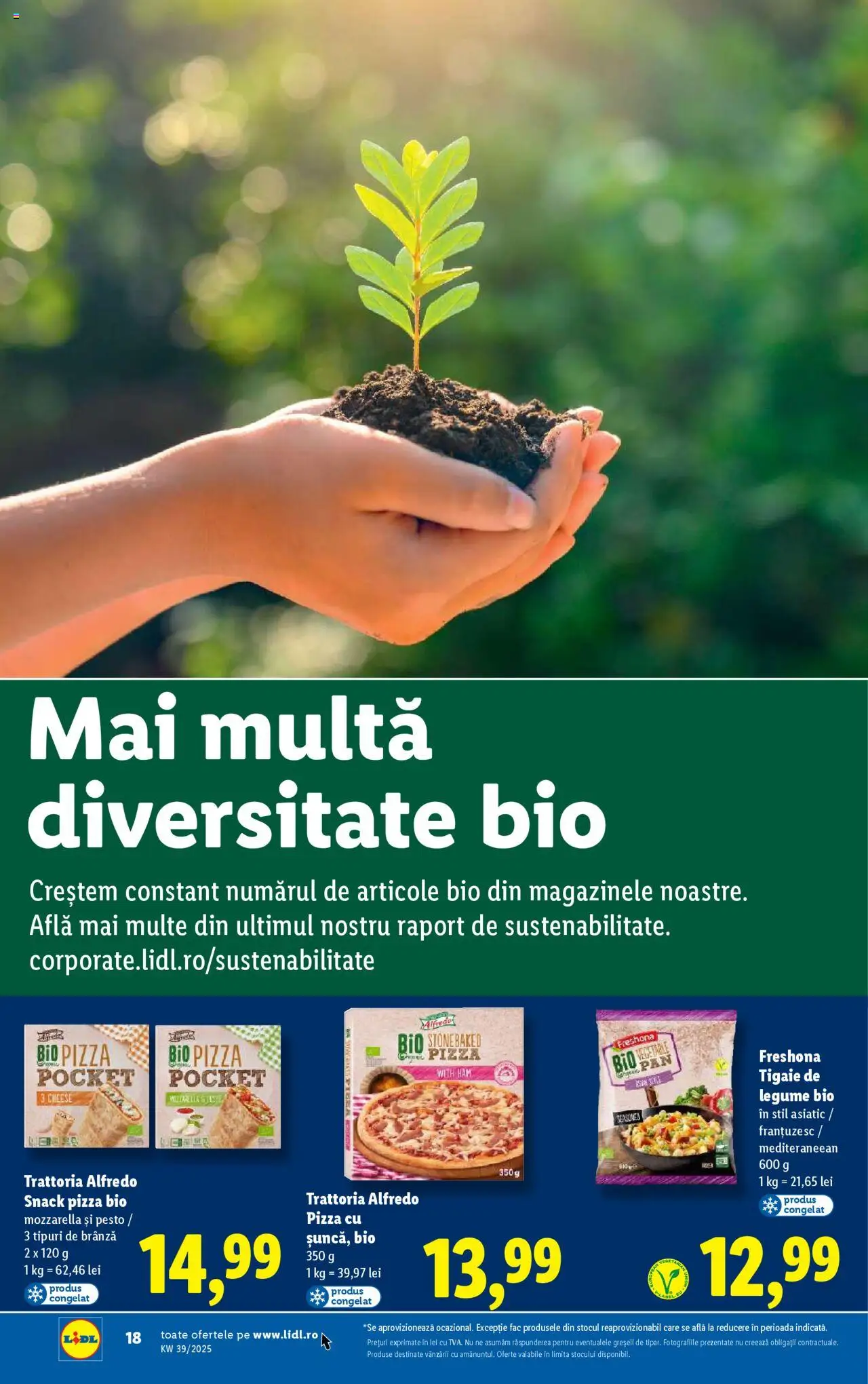 Catalog LIDL 22 - 27 Septembrie 2025 | Pagina 18 | Produse: Şerit ödül, Tigaie, Brânză, Pizza
