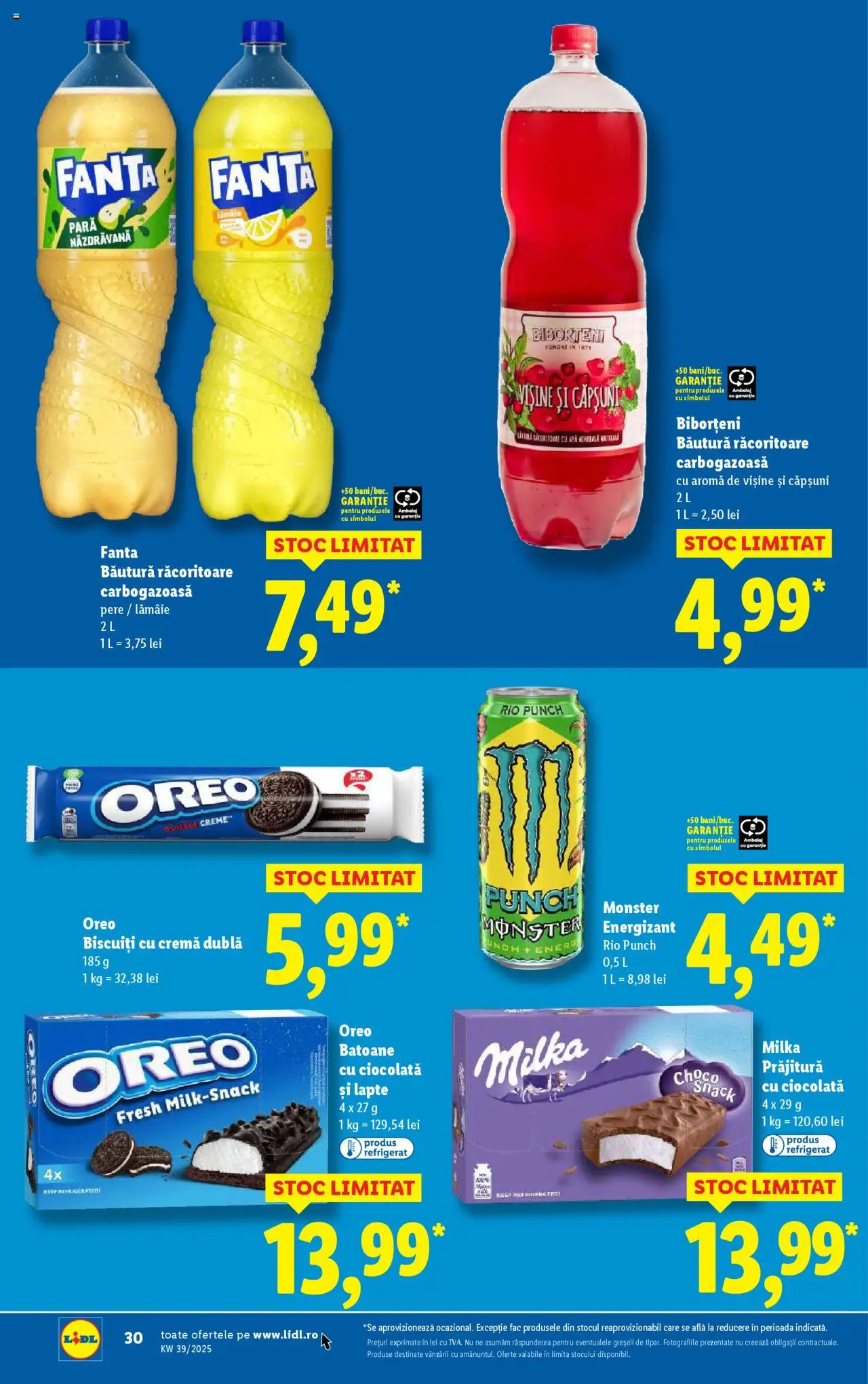 Catalog LIDL 22 - 27 Septembrie 2025 | Pagina 30 | Produse: Lapte, Ciocolată, Căpșuni, Biscuiți