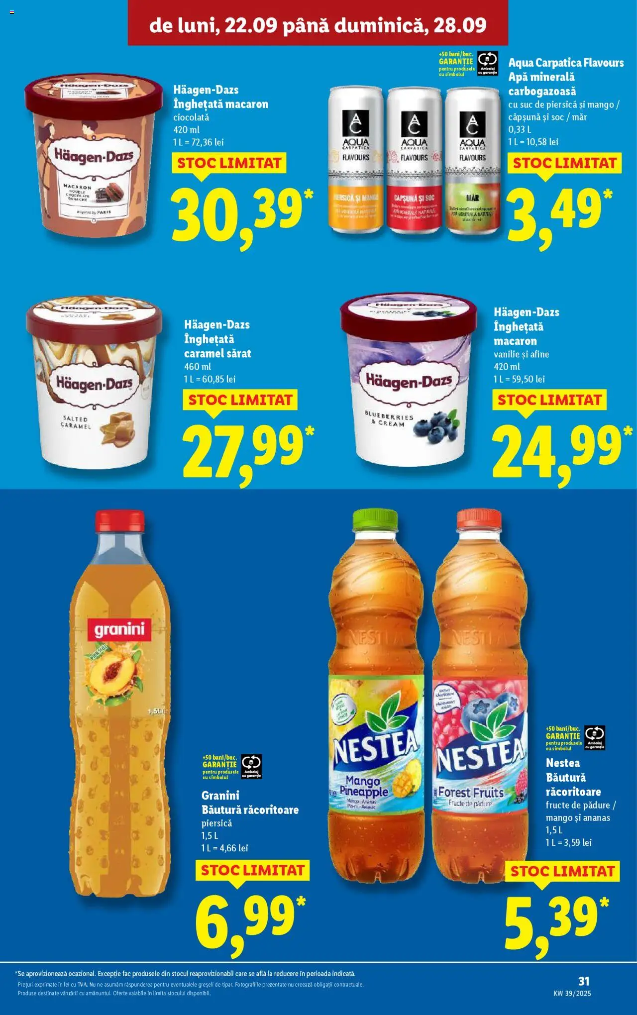 Catalog LIDL 22 - 27 Septembrie 2025 | Pagina 31 | Produse: Afine, Ciocolată, Ananas, Fructe