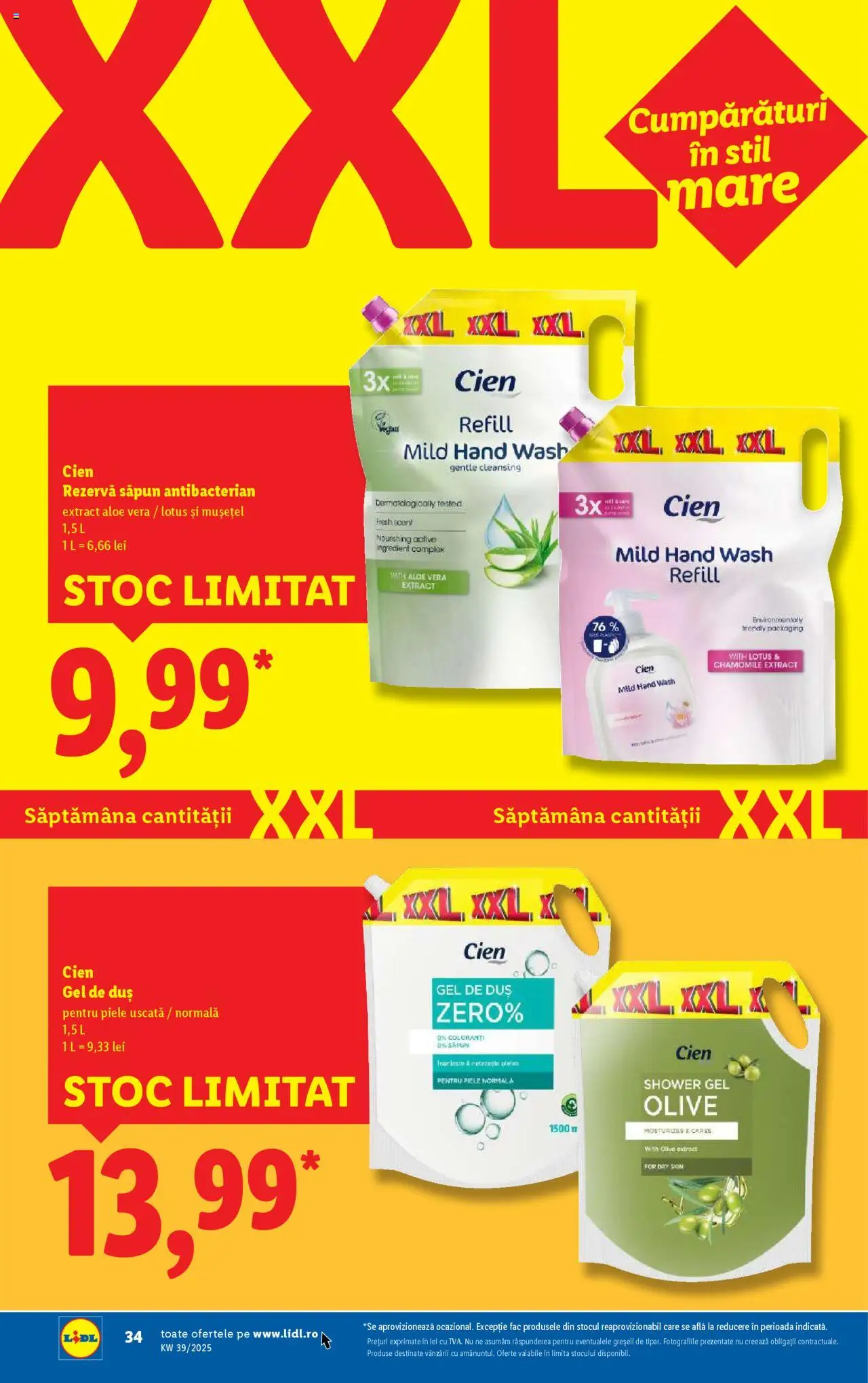 Catalog LIDL 22 - 27 Septembrie 2025 | Pagina 34 | Produse: Aloe vera, Duș, Săpun, Gel de duș