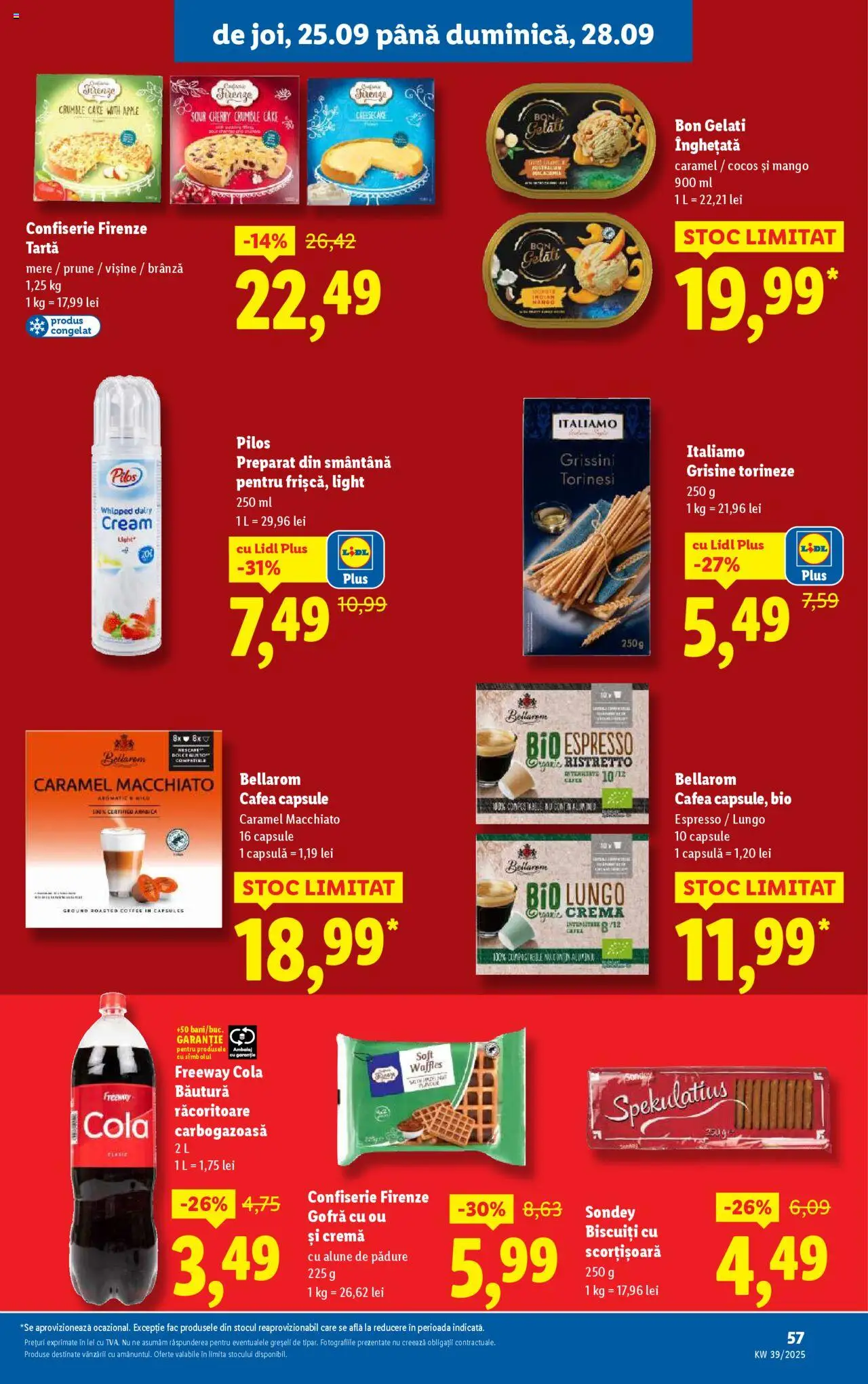 Catalog LIDL 22 - 27 Septembrie 2025 | Pagina 57 | Produse: Alune, Cafea, Smântână, Mango
