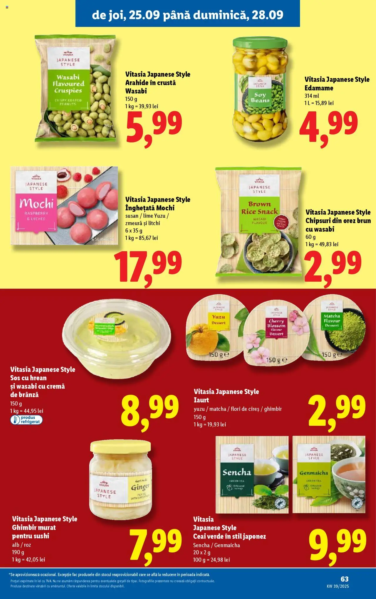 Catalog LIDL 22 - 27 Septembrie 2025 | Pagina 63 | Produse: Lime, Orez, Înghețată, Sos