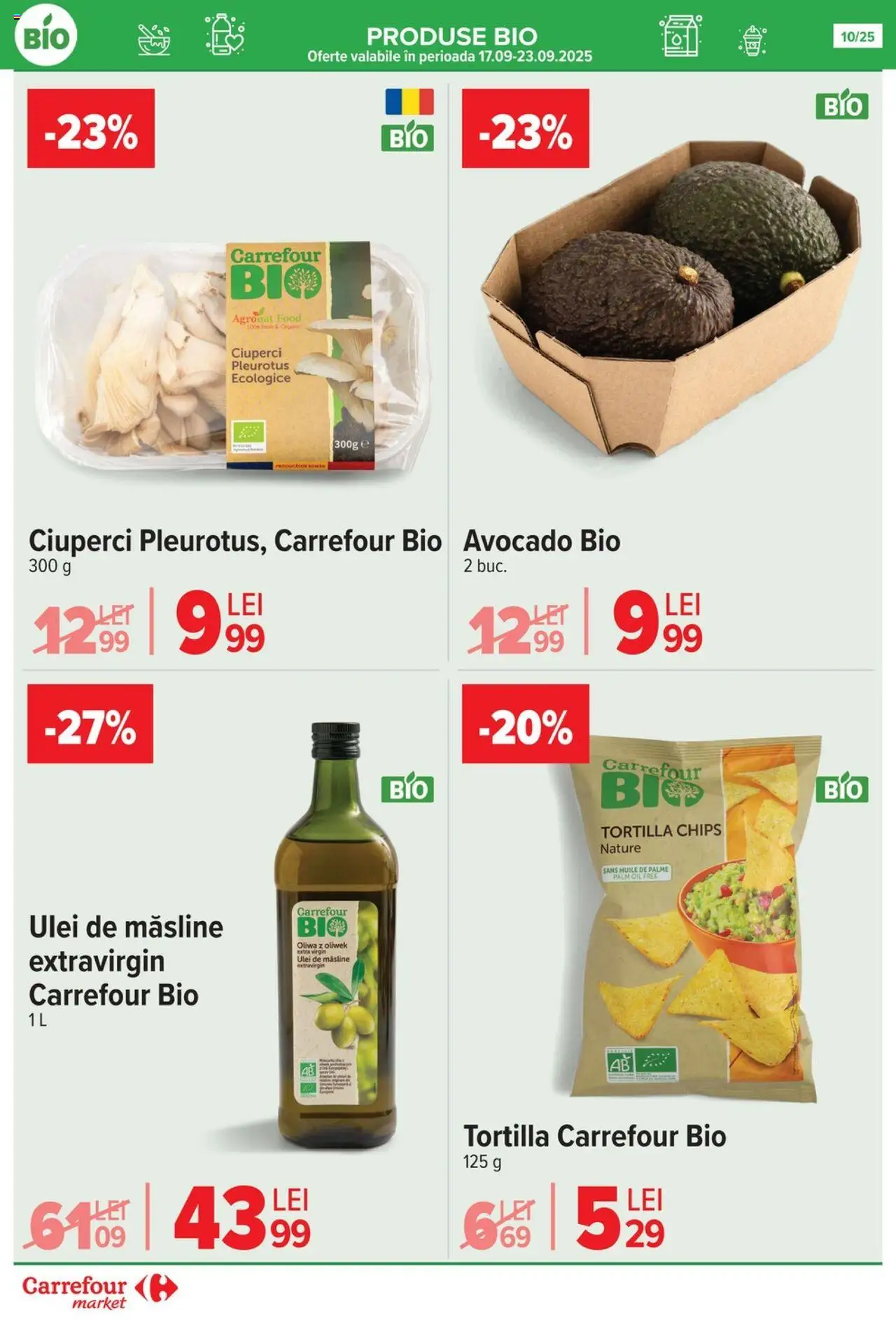 Catalog Carrefour 17 - 29 Septembrie 2025 | Pagina 10 | Produse: Şerit ödül, Măsline, Ciuperci, Ulei