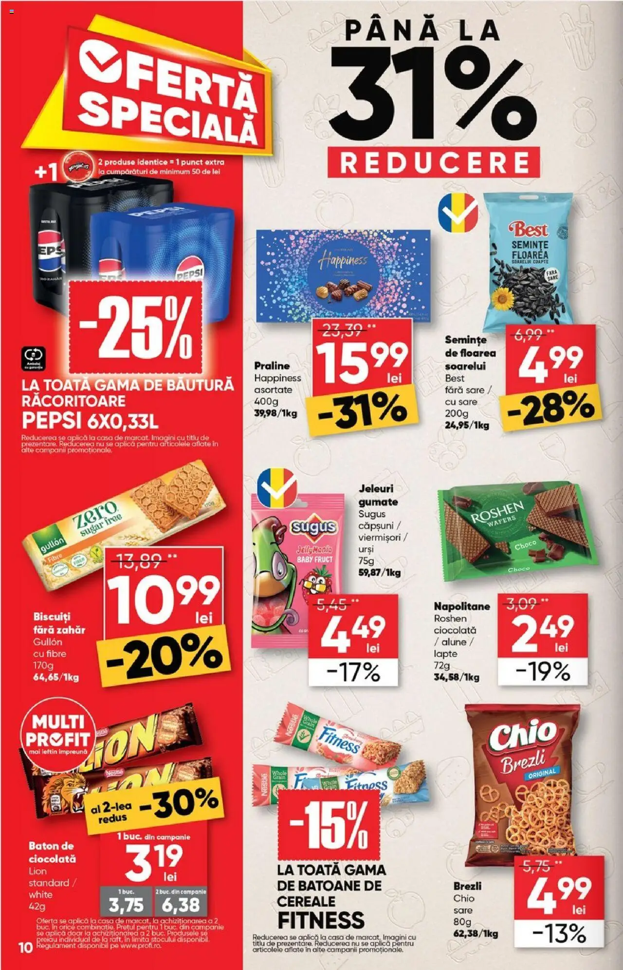 Catalog Profi 17 - 29 Septembrie 2025 | Pagina 10 | Produse: Semințe, Napolitane, Alune, Lapte