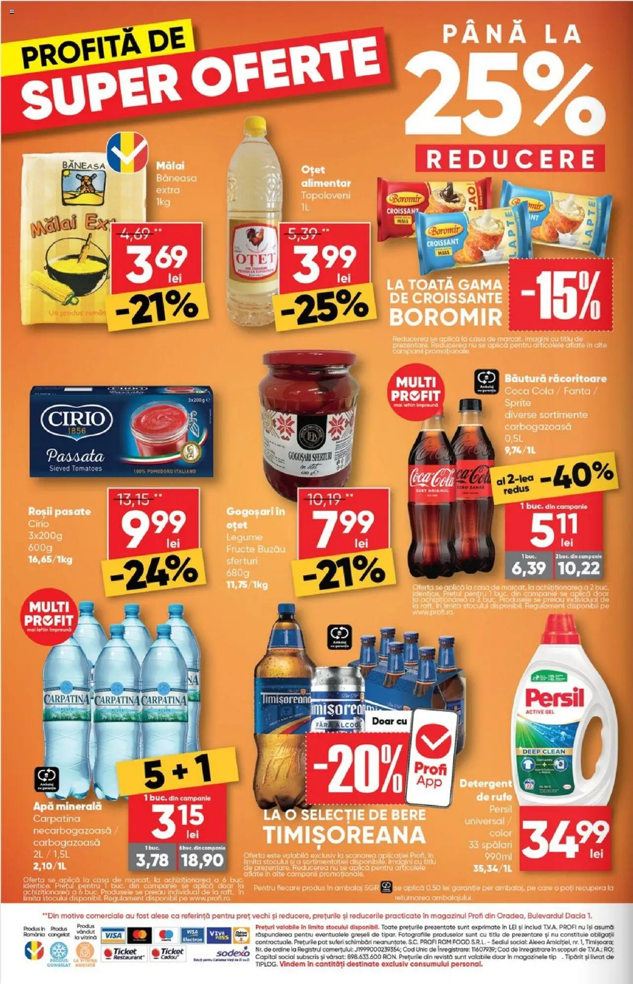 Catalog Profi 17 - 29 Septembrie 2025 | Pagina 16 | Produse: Yazı tahtası kalemi, Amerikan servis, Roșii, Rom