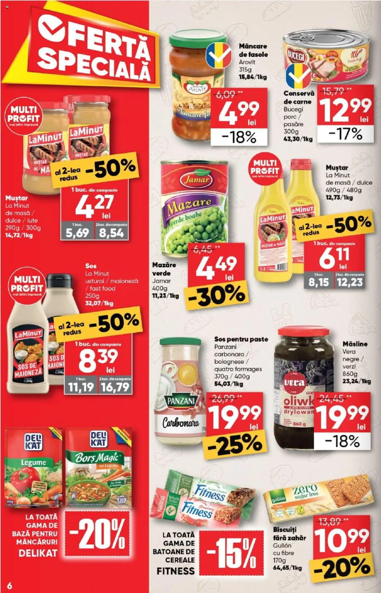 Catalog Profi 17 - 29 Septembrie 2025 | Pagina 6 | Produse: Biscuiți, Maioneză, Zahăr, Usturoi