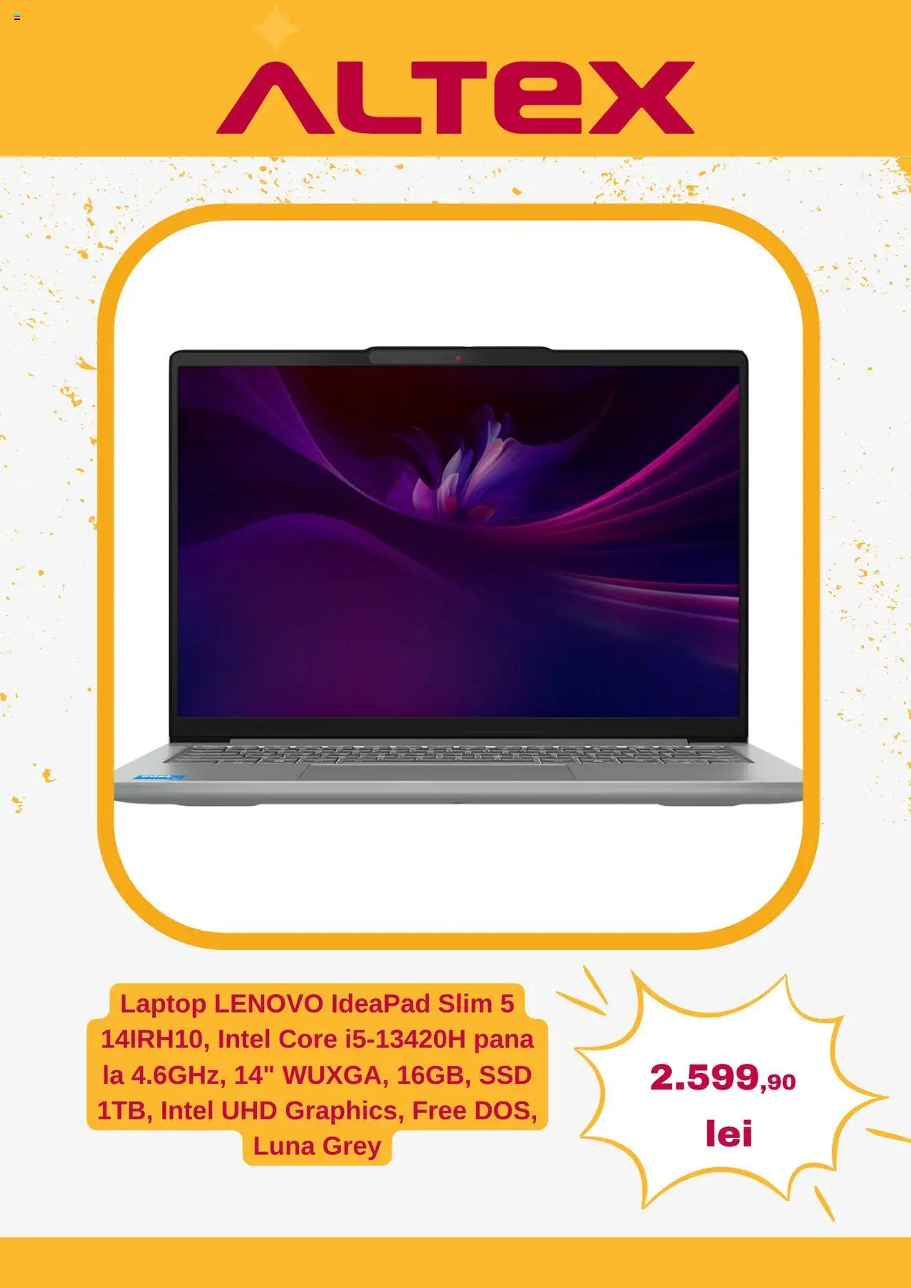 Catalog Altex 18 - 23 Septembrie 2025 | Pagina 3 | Produse: Laptop