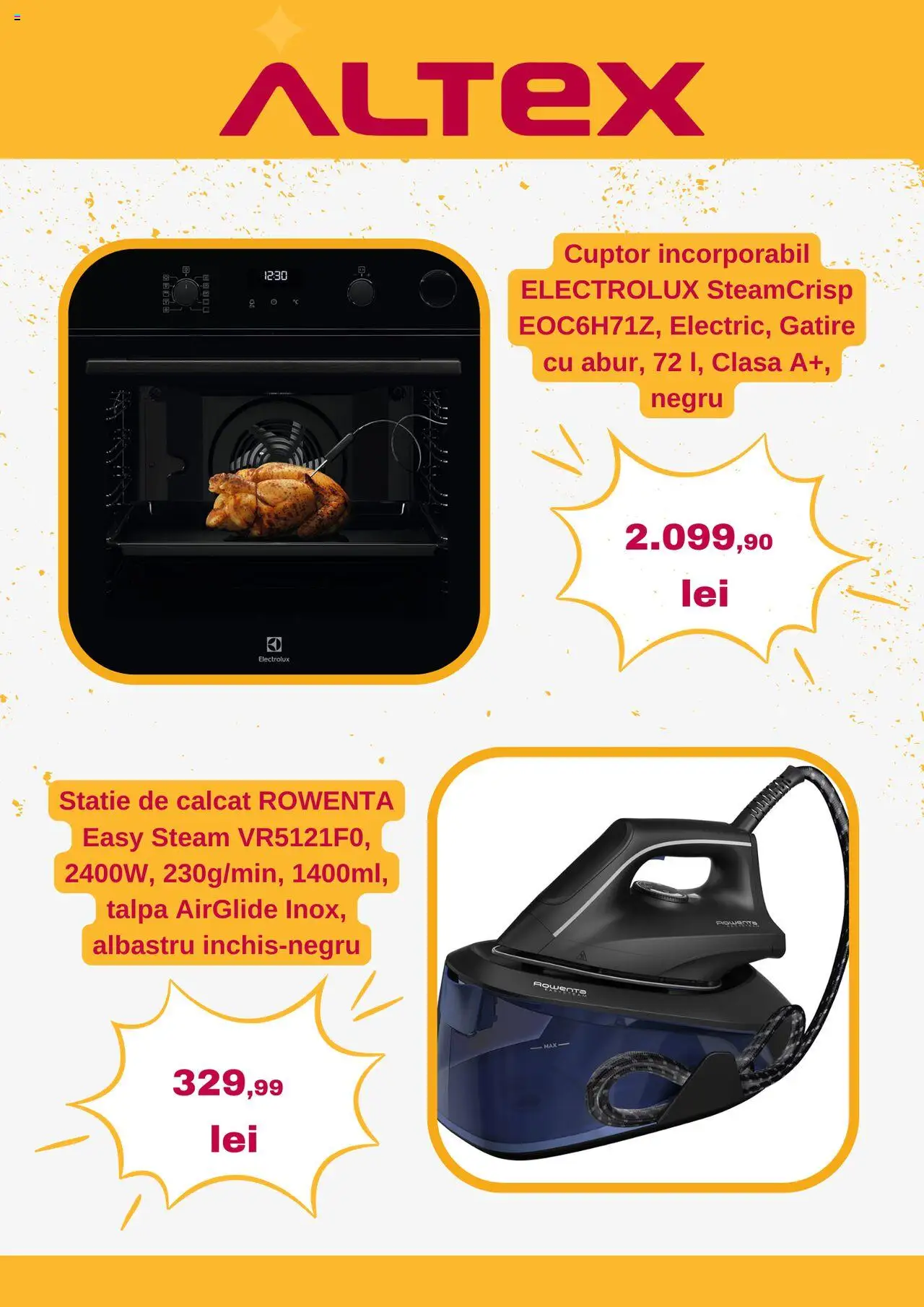 Catalog Altex 18 - 23 Septembrie 2025 | Pagina 6 | Produse: Cuptor
