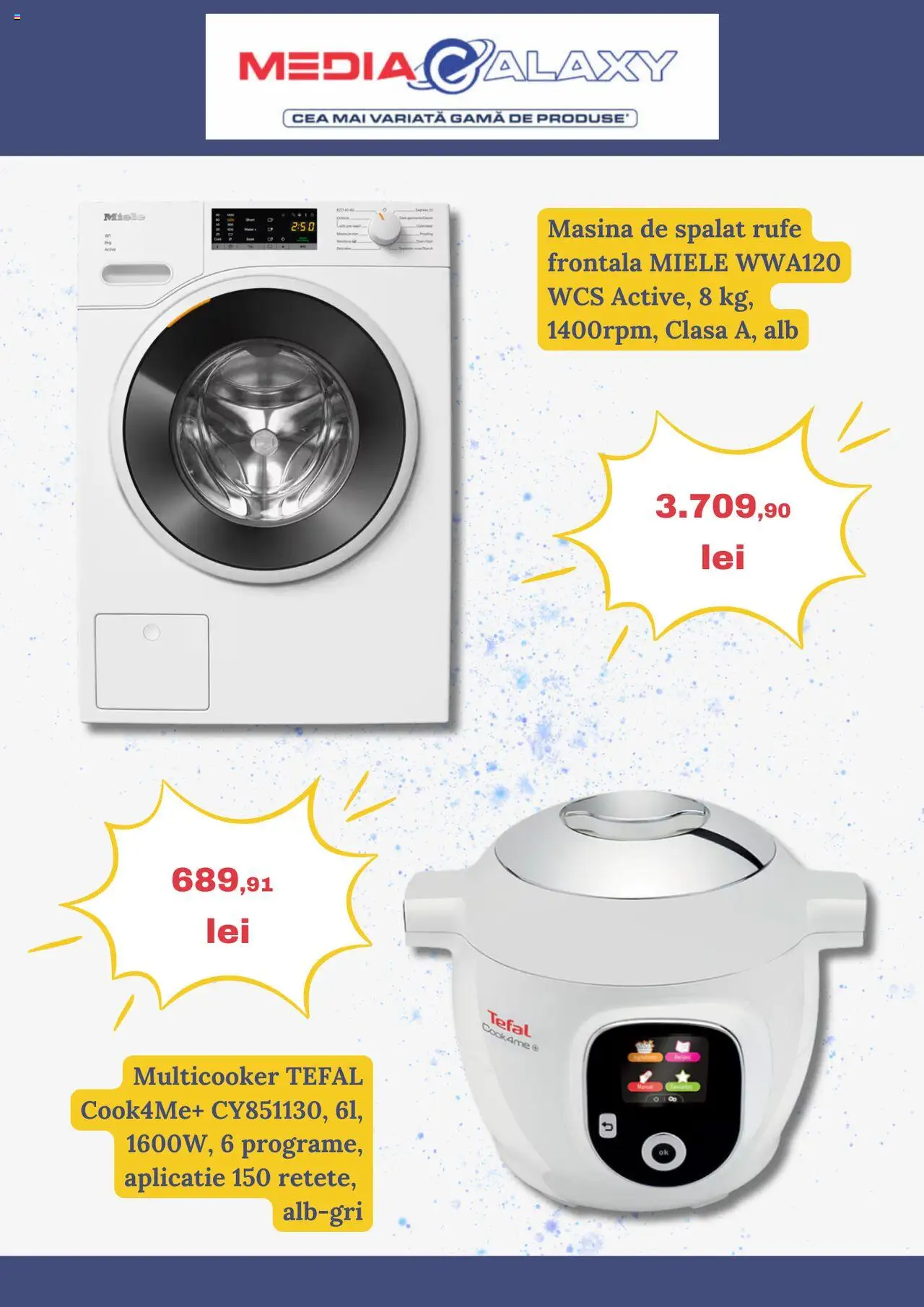 Catalog Media Galaxy 18 - 23 Septembrie 2025 | Pagina 6 | Produse: Mașină De Spălat
