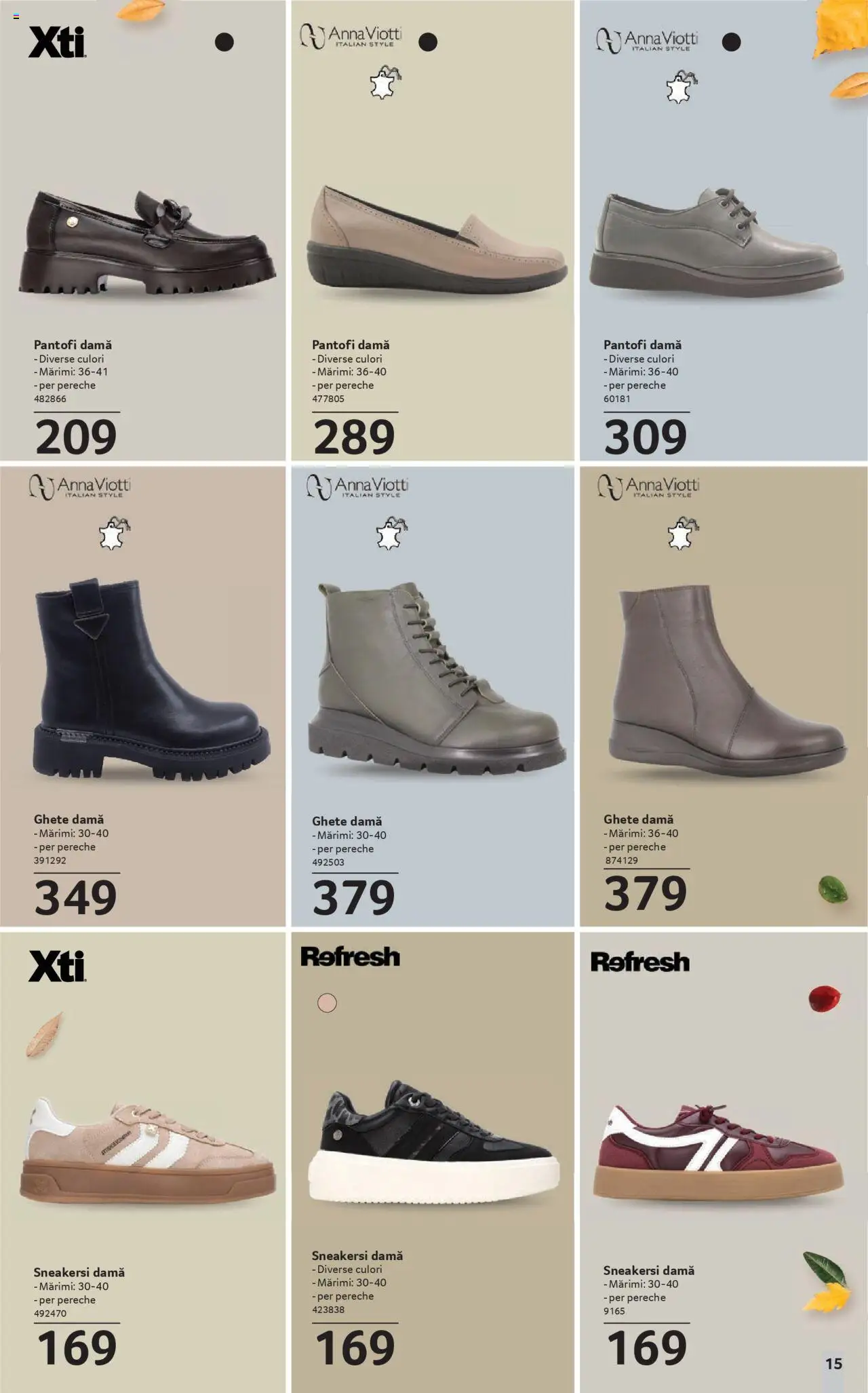 Catalog Selgros 19 Septembrie - 15 Octombrie 2025 | Pagina 15 | Produse: Delgeç, Sneakerși, Pantofi, Ghete