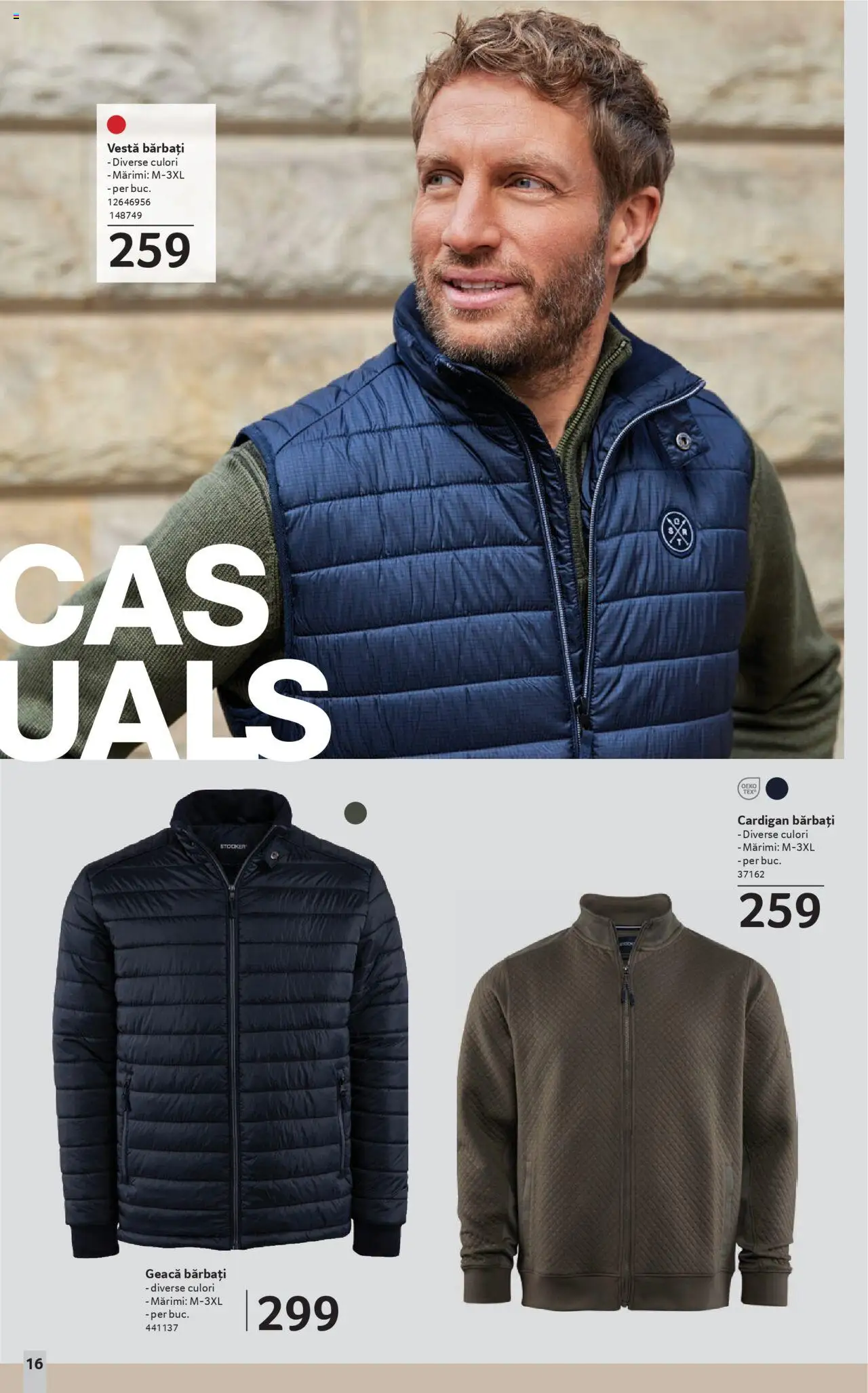 Catalog Selgros 19 Septembrie - 15 Octombrie 2025 | Pagina 16 | Produse: Cardigan, Vestă, Geacă