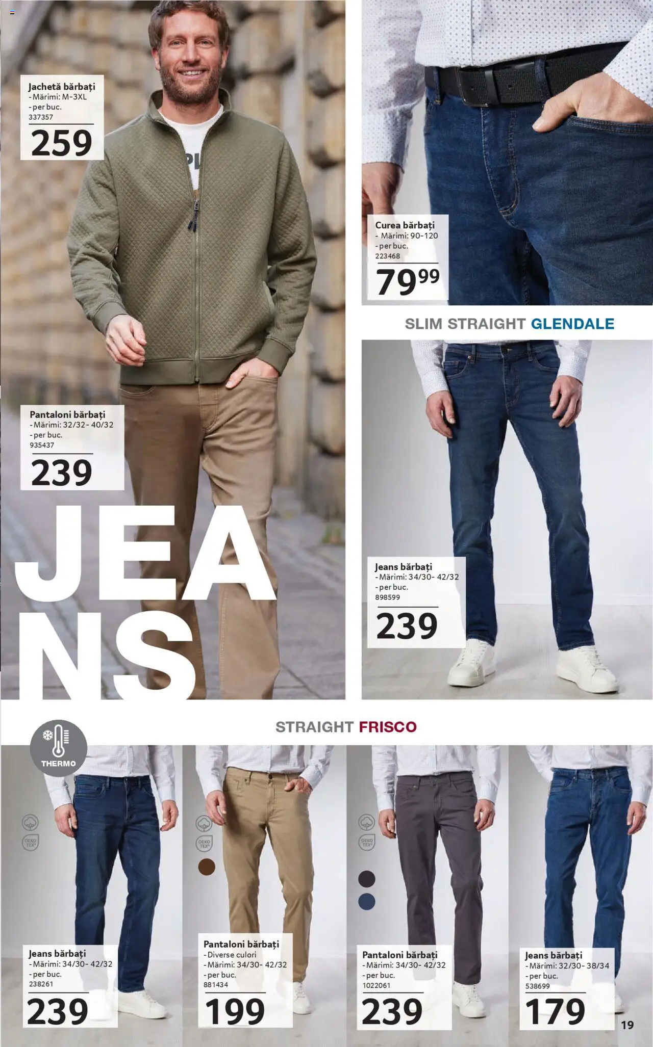 Catalog Selgros 19 Septembrie - 15 Octombrie 2025 | Pagina 19 | Produse: Curea, Jachetă, Pantaloni