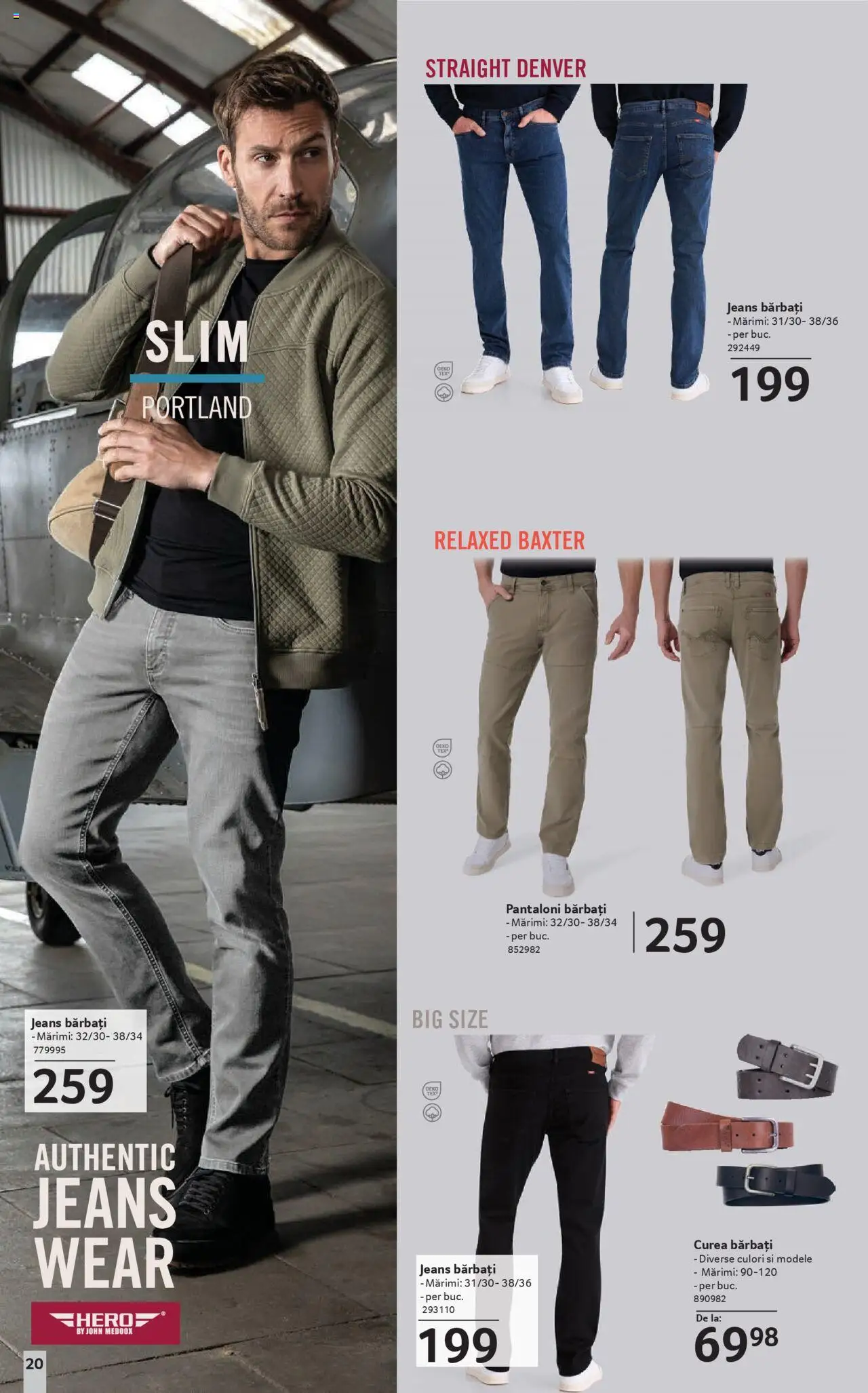 Catalog Selgros 19 Septembrie - 15 Octombrie 2025 | Pagina 20 | Produse: Curea, Pantaloni