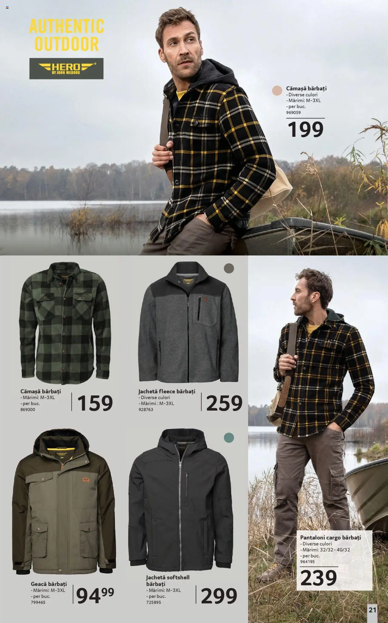 Catalog Selgros 19 Septembrie - 15 Octombrie 2025 | Pagina 21 | Produse: Jachetă, Geacă, Pantaloni