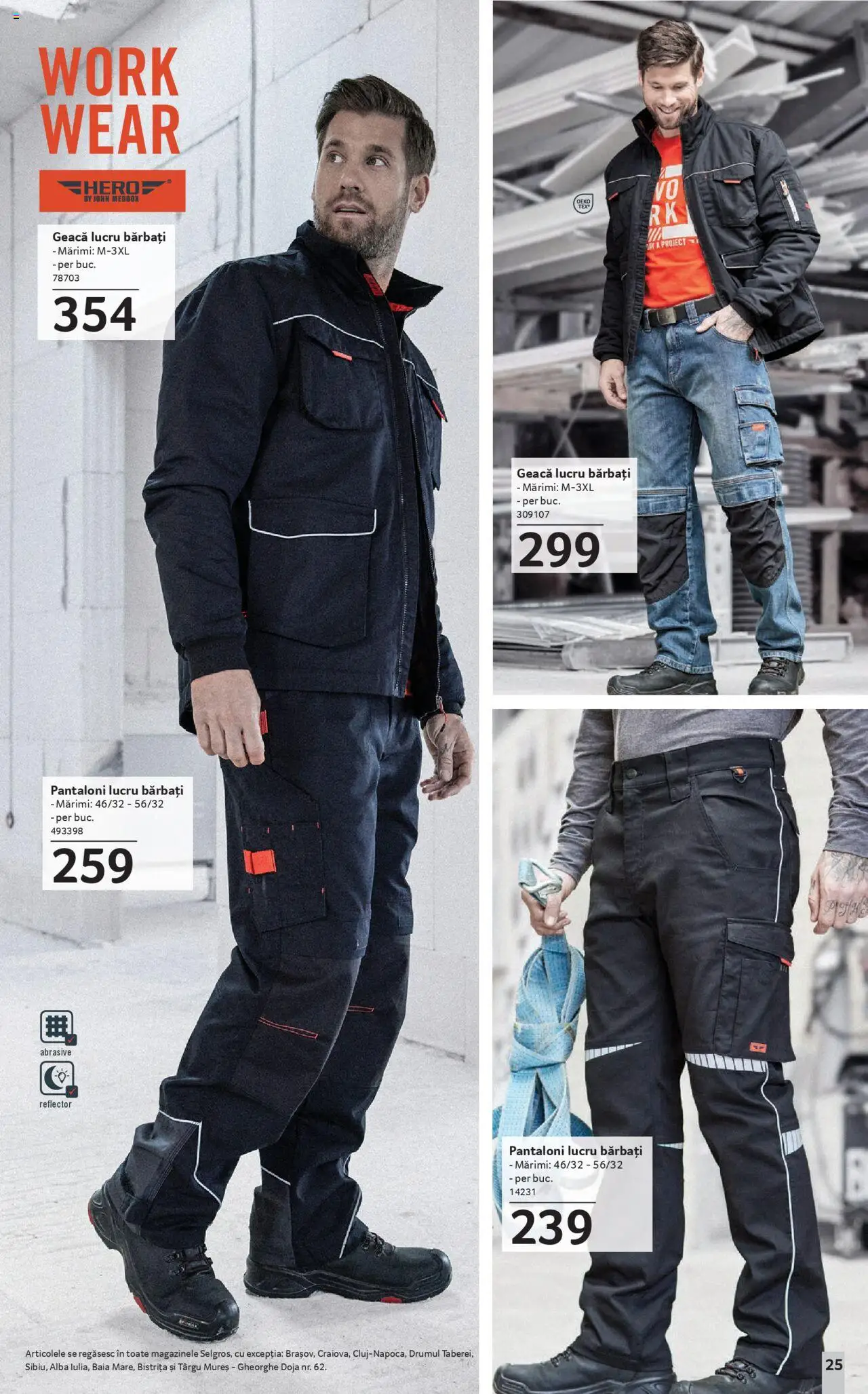 Catalog Selgros 19 Septembrie - 15 Octombrie 2025 | Pagina 25 | Produse: Geacă, Pantaloni