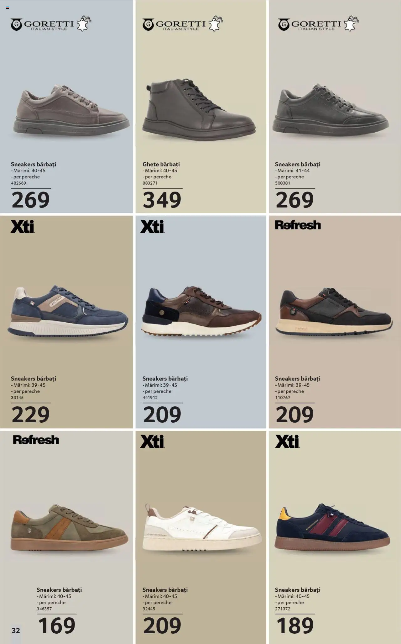 Catalog Selgros 19 Septembrie - 15 Octombrie 2025 | Pagina 32 | Produse: Delgeç, Ghete