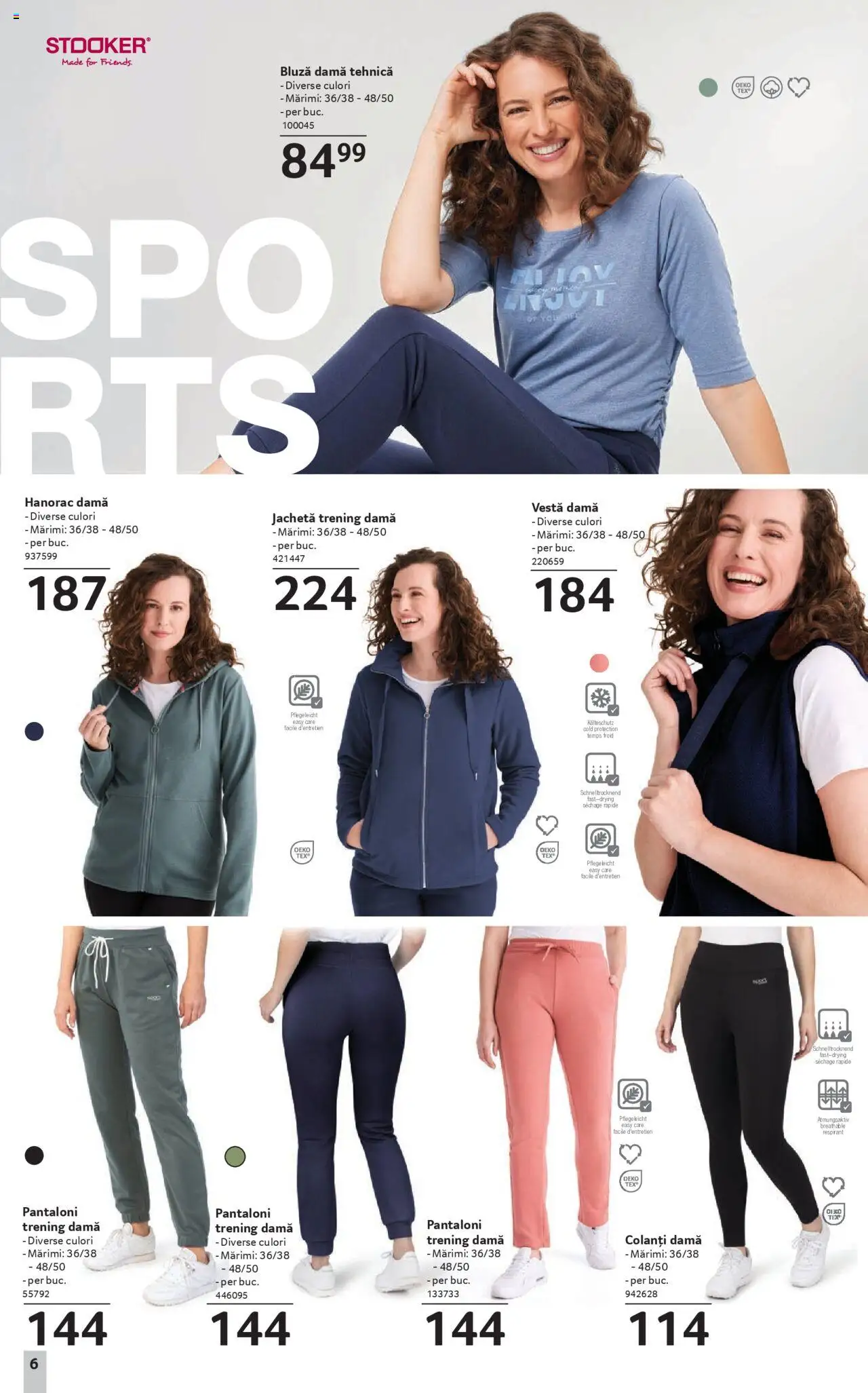Catalog Selgros 19 Septembrie - 15 Octombrie 2025 | Pagina 6 | Produse: Trening, Bluză, Vestă, Keşe