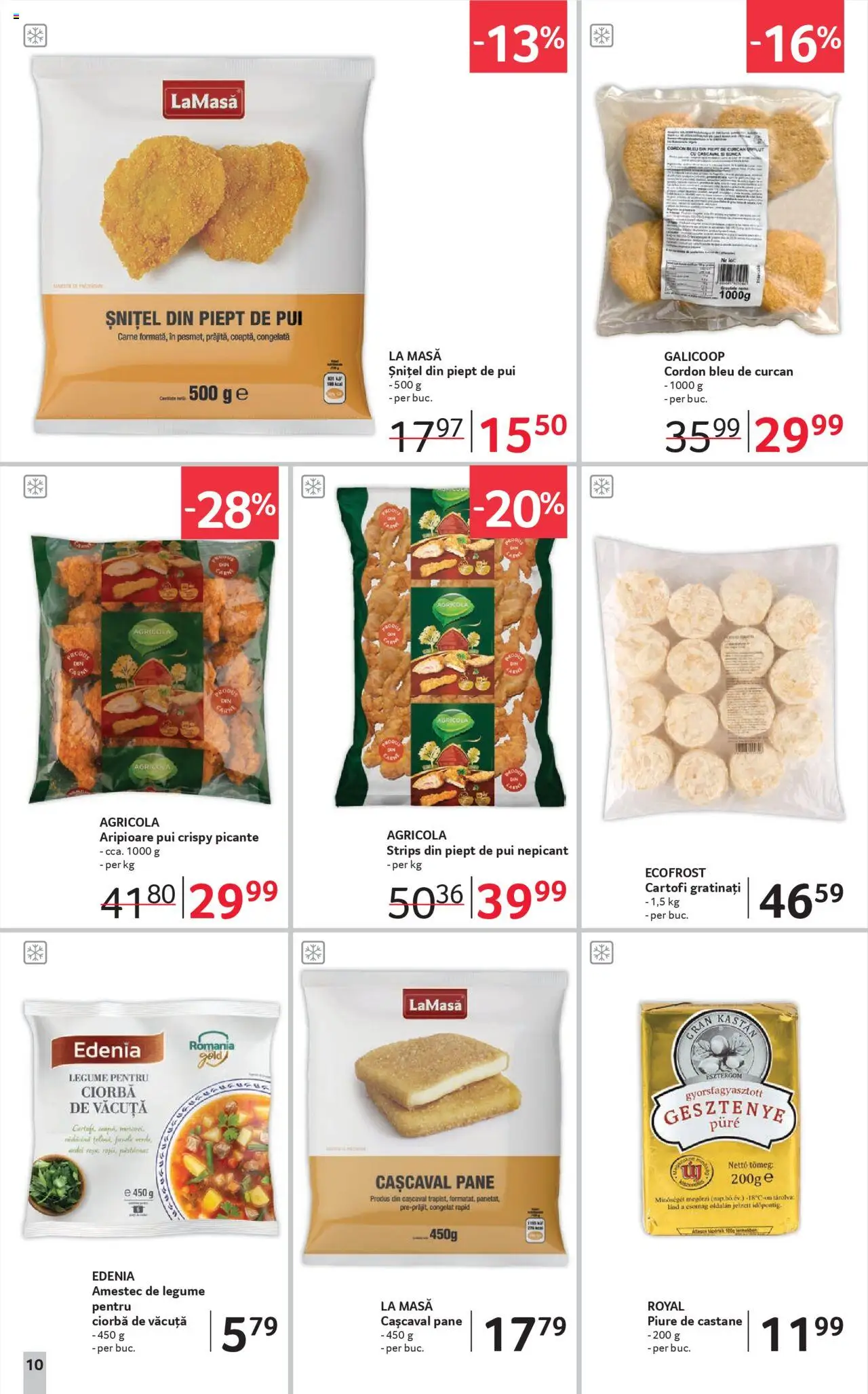 Catalog Selgros 19 Septembrie - 1 Octombrie 2025 | Pagina 10 | Produse: Masă, Cordon bleu, Șuncă, Cartofi