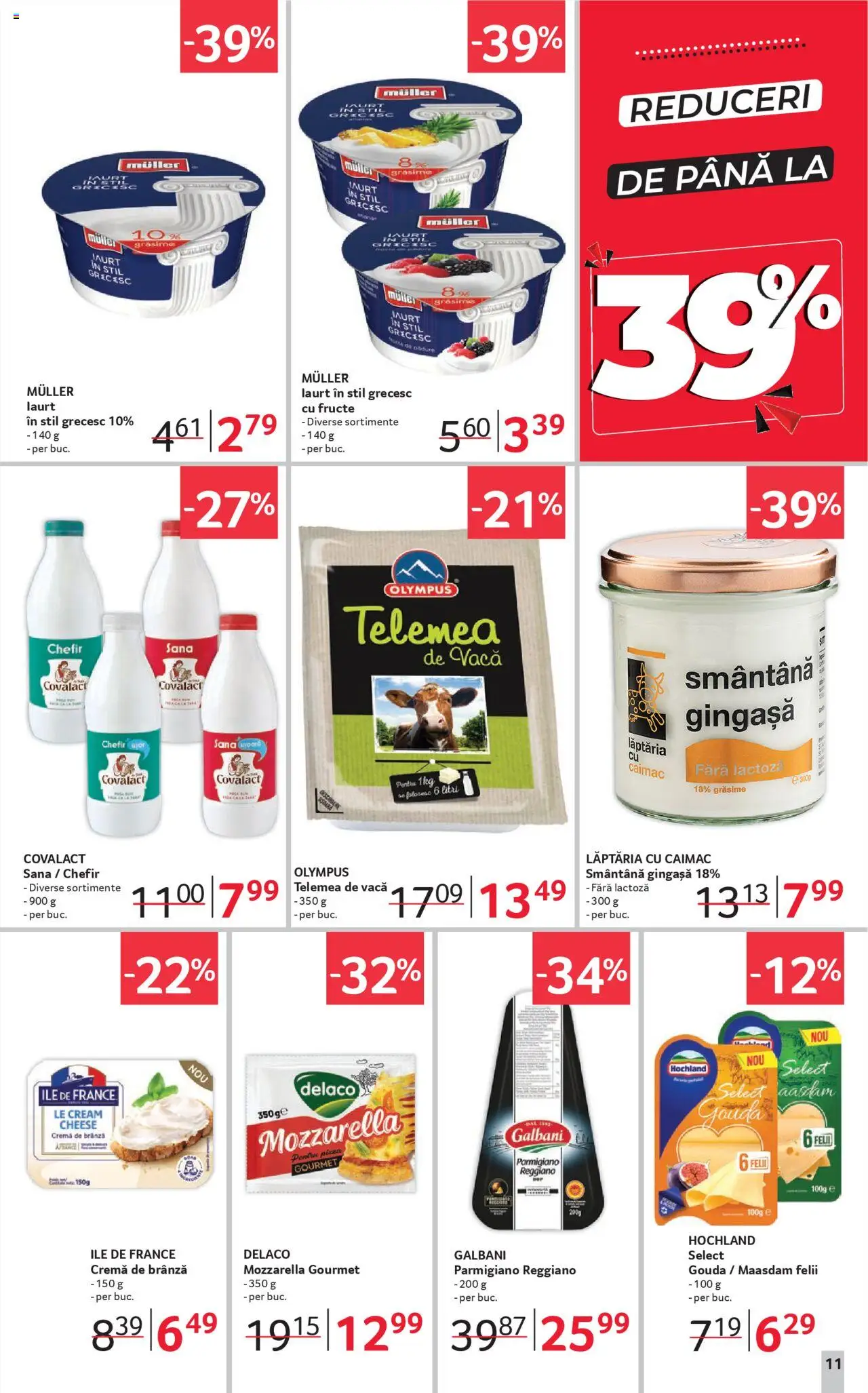 Catalog Selgros 19 Septembrie - 1 Octombrie 2025 | Pagina 11 | Produse: Pizza, Cremă de brânză, Smântână, Gouda