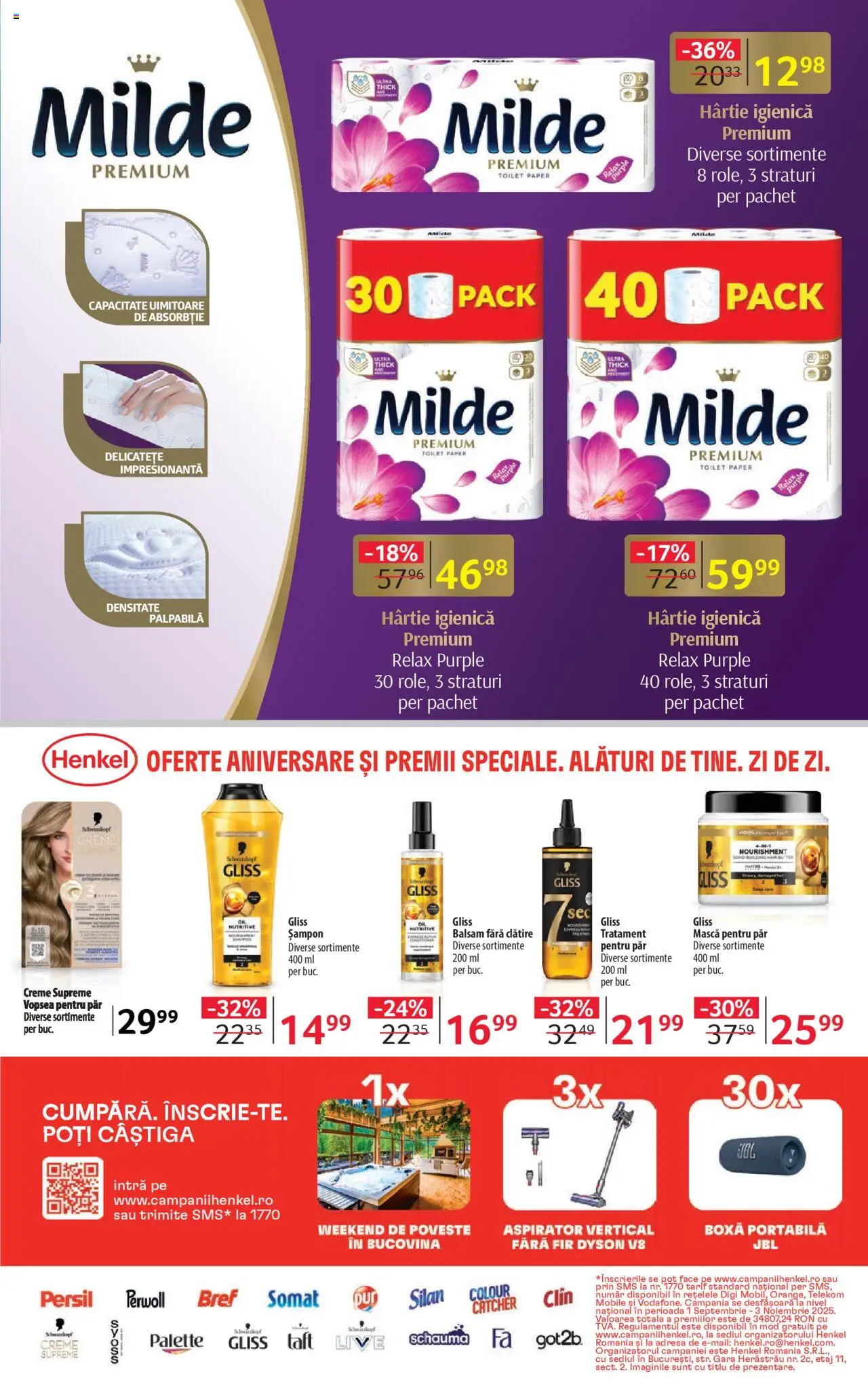 Catalog Selgros 19 Septembrie - 1 Octombrie 2025 | Pagina 17 | Produse: Aspirator, Șampon, Balsam, Boxă portabilă