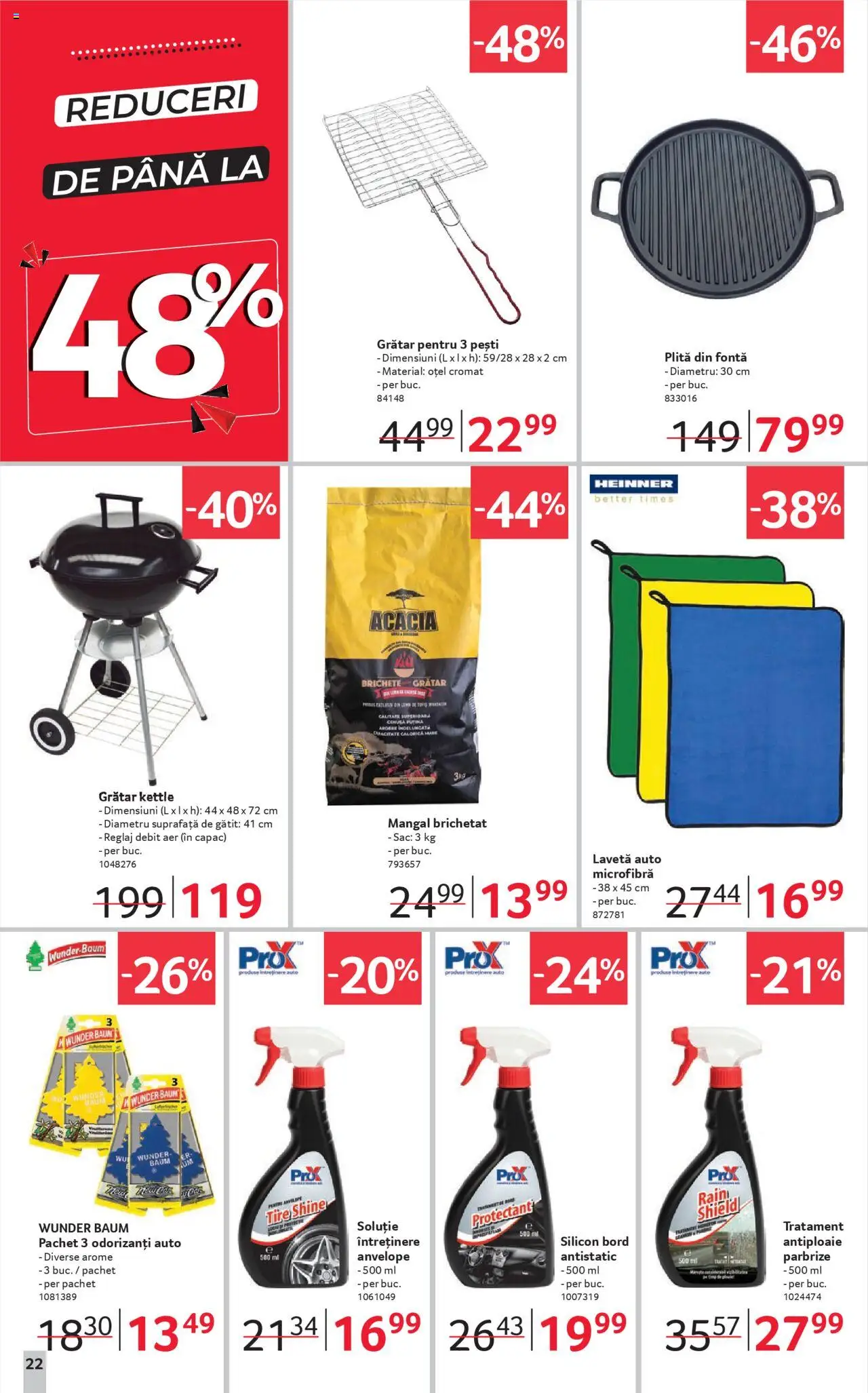 Catalog Selgros 19 Septembrie - 1 Octombrie 2025 | Pagina 22 | Produse: Plită, Grătar, Soğanlar
