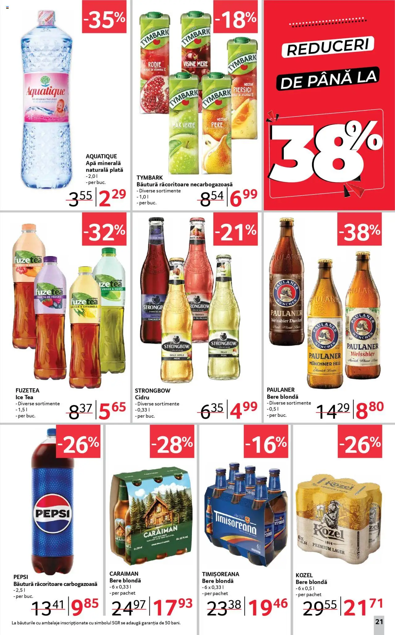 Catalog Selgros 19 Septembrie - 1 Octombrie 2025 | Pagina 21 | Produse: Yazı tahtası kalemi, Bere, Mere, Ice tea