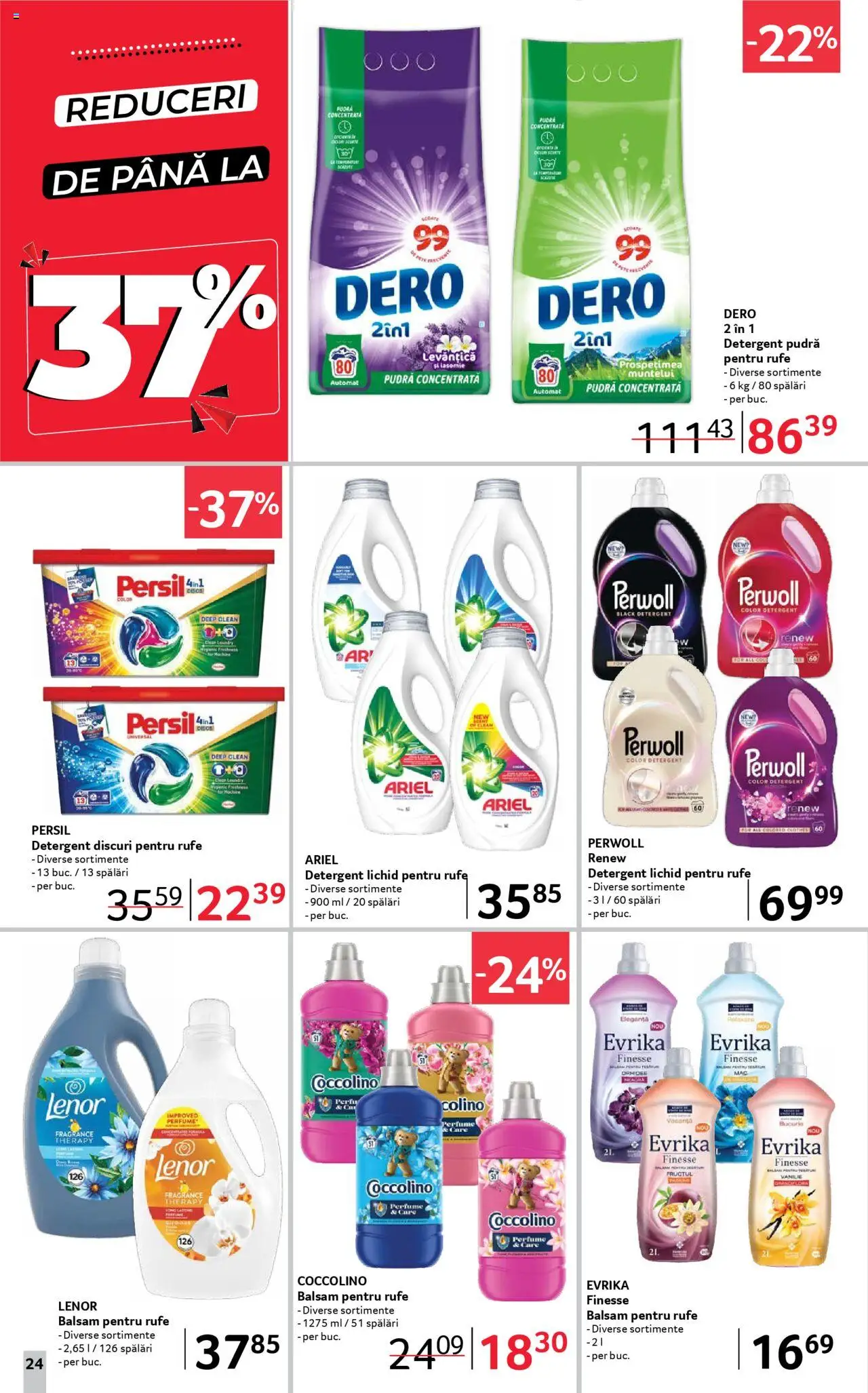 Catalog Selgros 19 Septembrie - 1 Octombrie 2025 | Pagina 24 | Produse: Pomelo, Pudră, Yorgan, Detergent