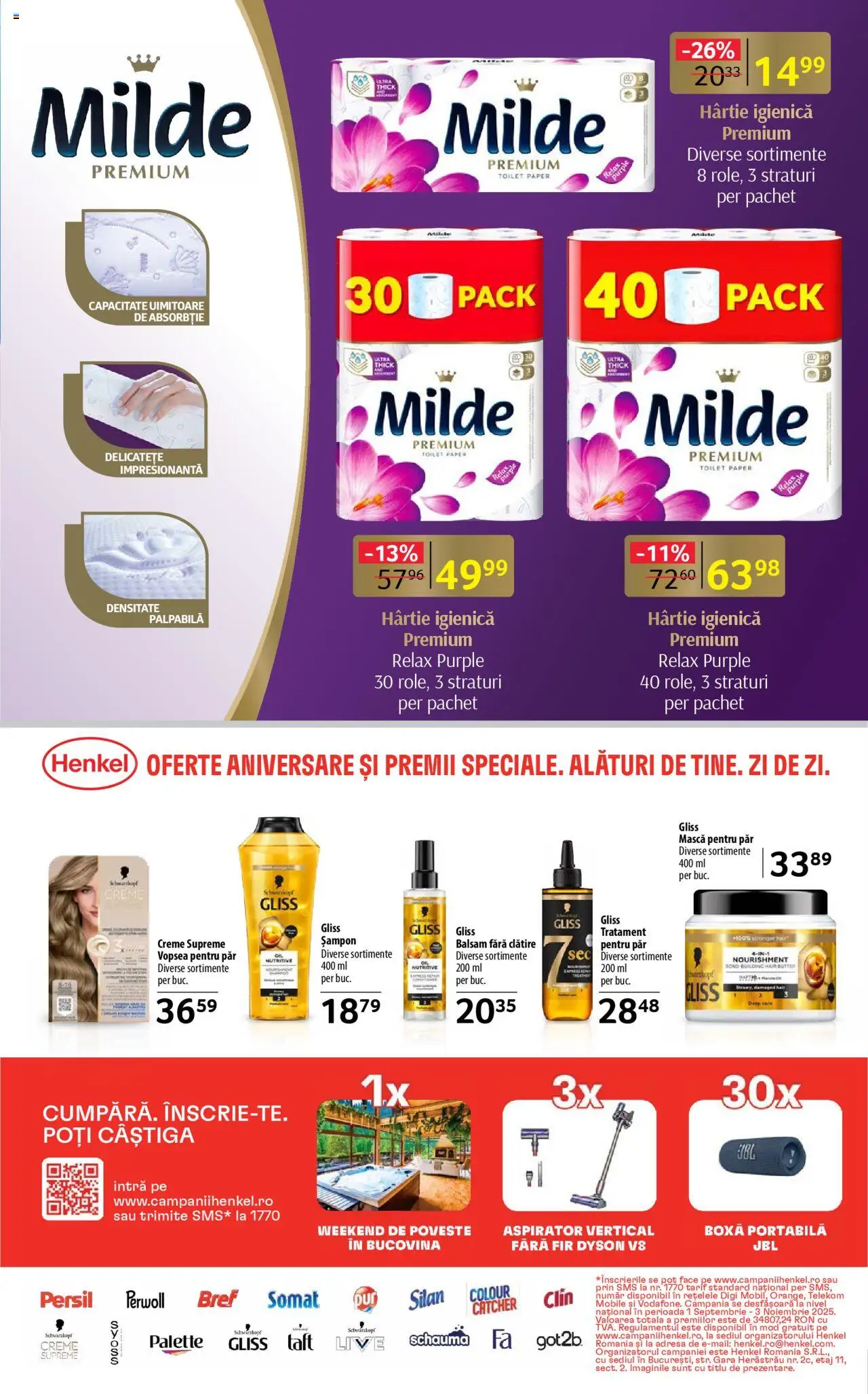 Catalog Selgros 19 Septembrie - 1 Octombrie 2025 | Pagina 27 | Produse: Aspirator, Vopsea, Balsam, Boxă portabilă