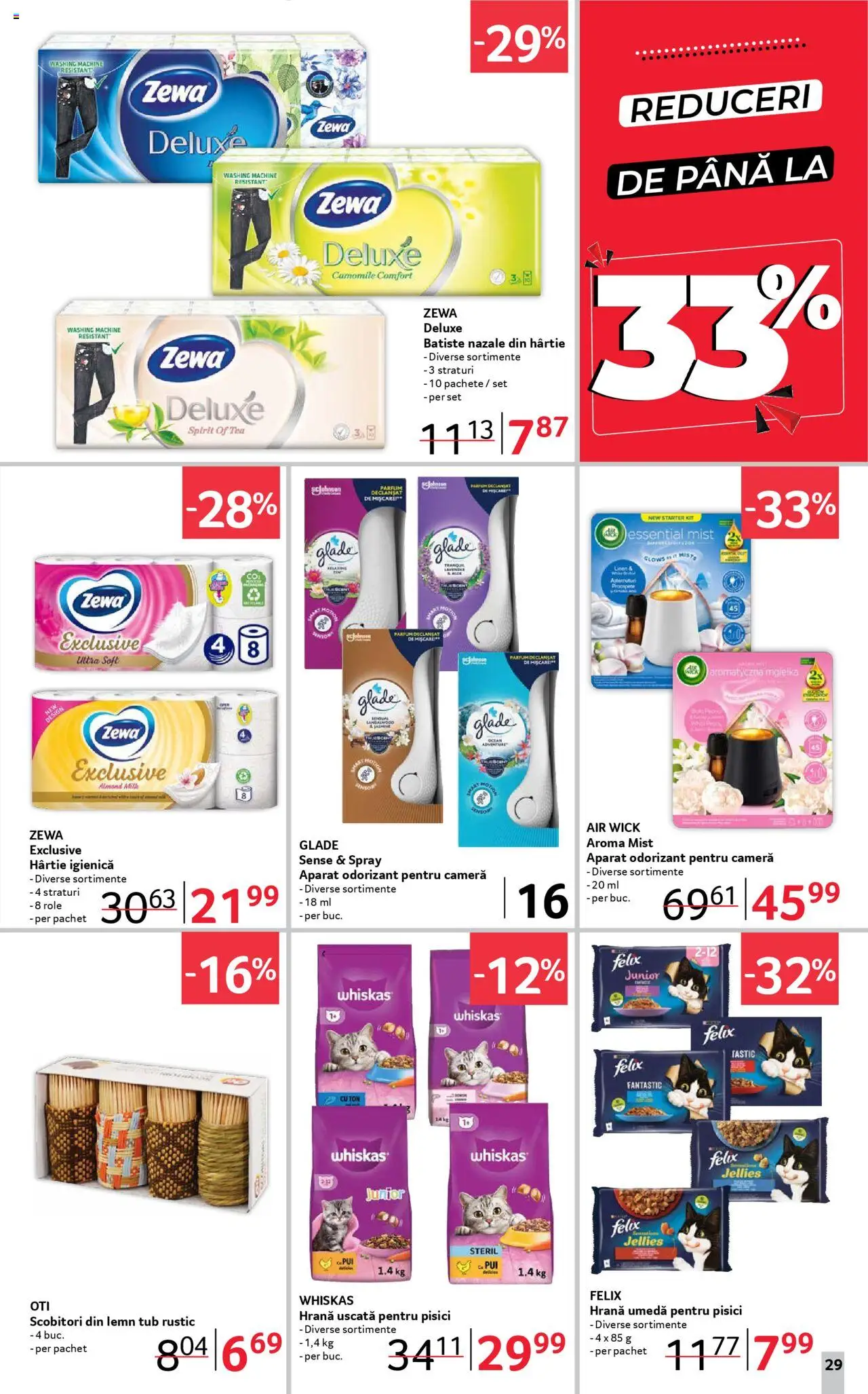 Catalog Selgros 19 Septembrie - 1 Octombrie 2025 | Pagina 29 | Produse: Cameră, Hacıyatmaz Kedi Oyuncağı, Role, Parfum