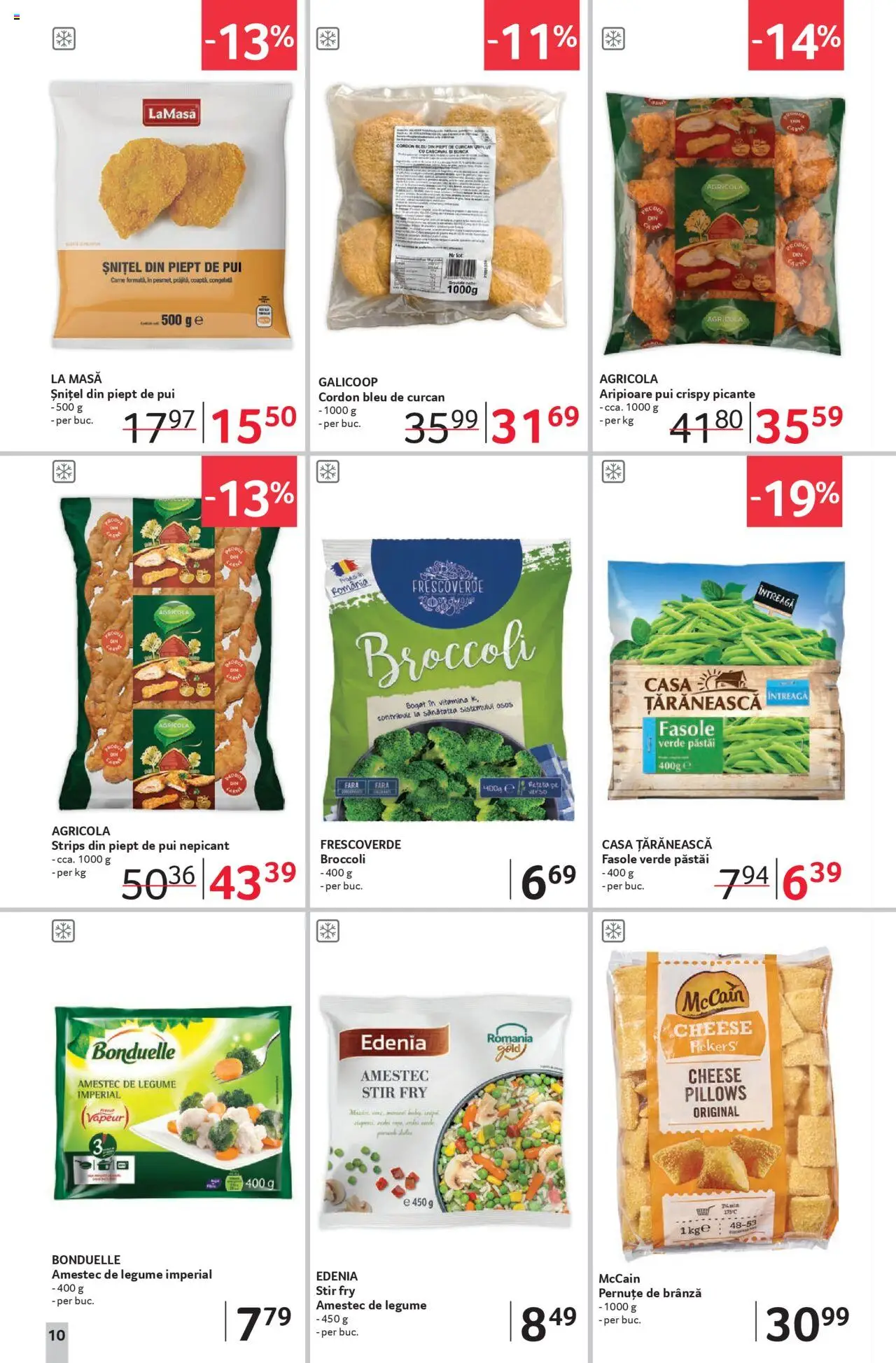 Catalog Selgros 19 Septembrie - 1 Octombrie 2025 | Pagina 10 | Produse: Hacıyatmaz Kedi Oyuncağı, Cordon bleu, Brânză, Fasole verde