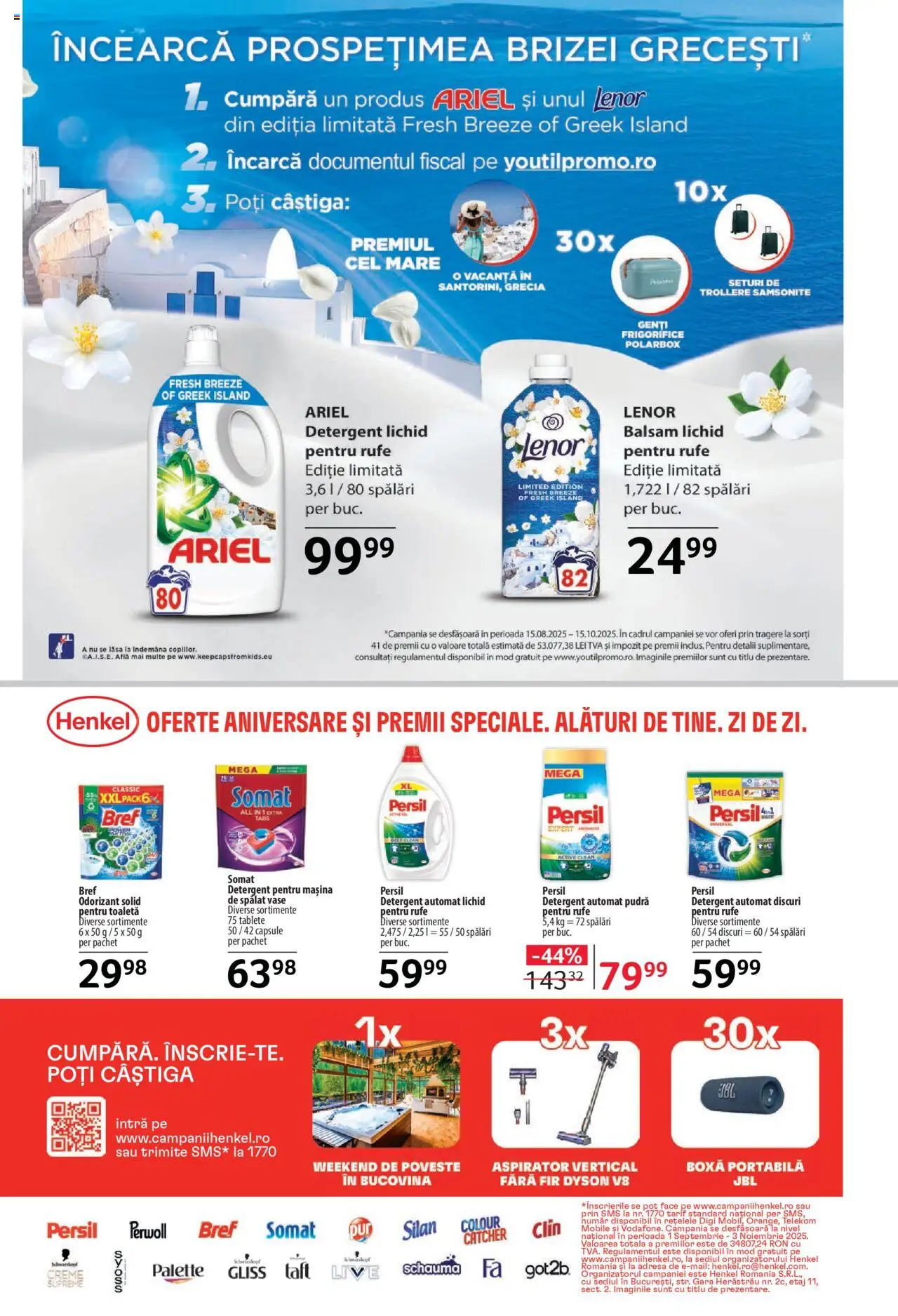 Catalog Selgros 19 Septembrie - 1 Octombrie 2025 | Pagina 16 | Produse: Mașină De Spălat Vase, Balsam, Detergent, Detergent pentru mașina de spălat