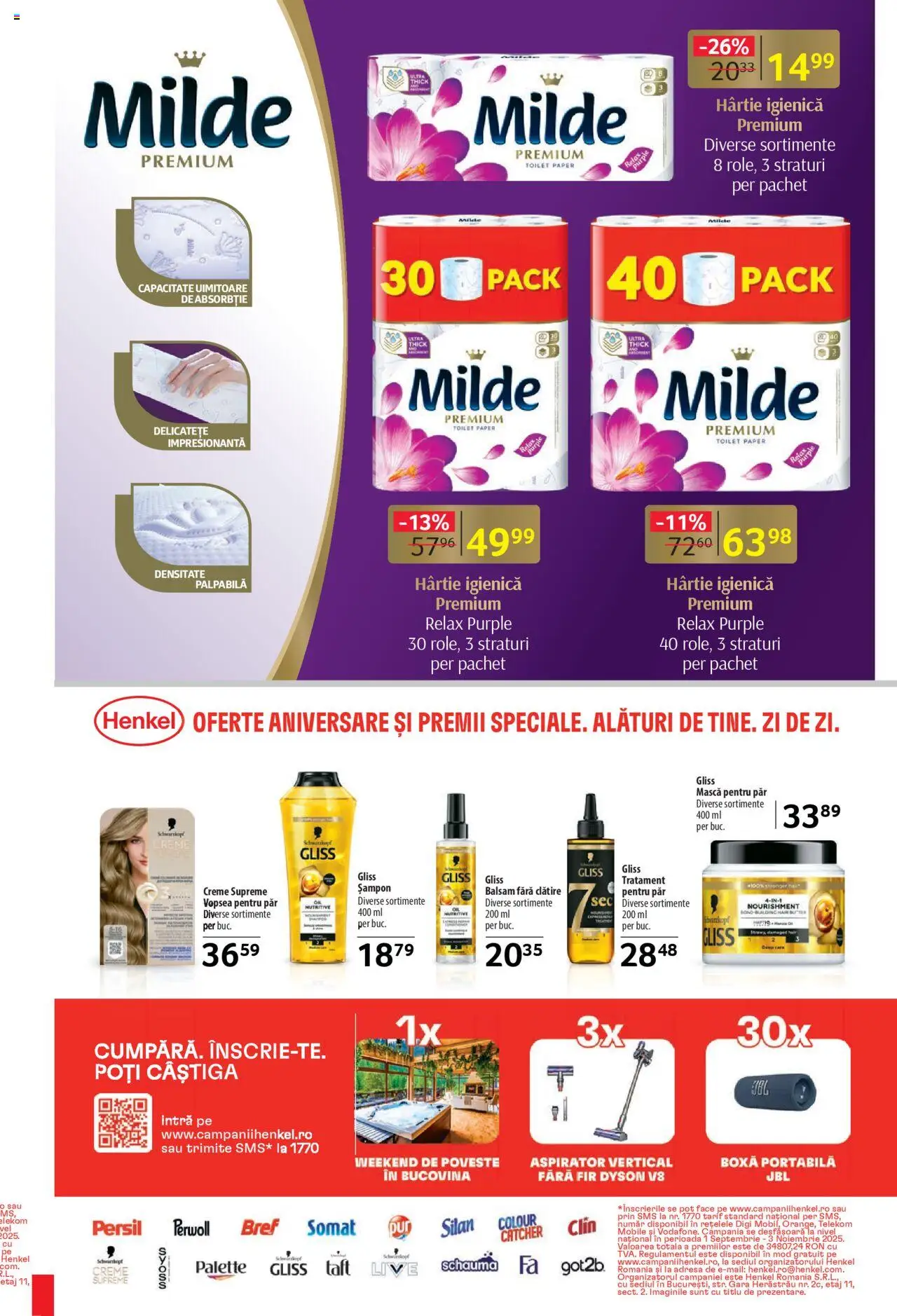 Catalog Selgros 19 Septembrie - 1 Octombrie 2025 | Pagina 17 | Produse: Aspirator, Vopsea, Șampon, Balsam
