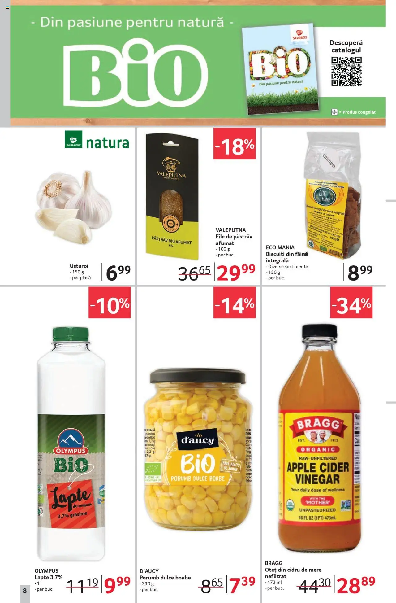 Catalog Selgros 19 Septembrie - 1 Octombrie 2025 | Pagina 8 | Produse: Cuptor, Lapte, Apple, Oțet