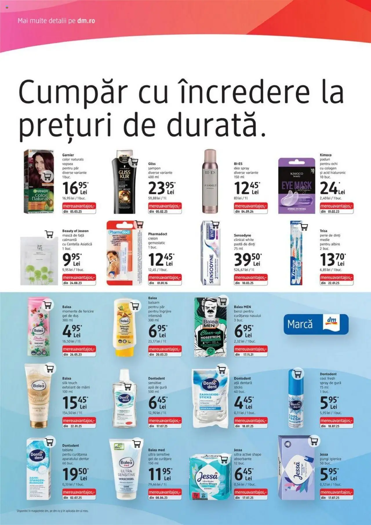 Catalog DM Drogerie Markt 18 Septembrie - 13 Octombrie 2025 | Pagina 2 | Produse: Ață dentară, Duș, Perie, Gel de duș