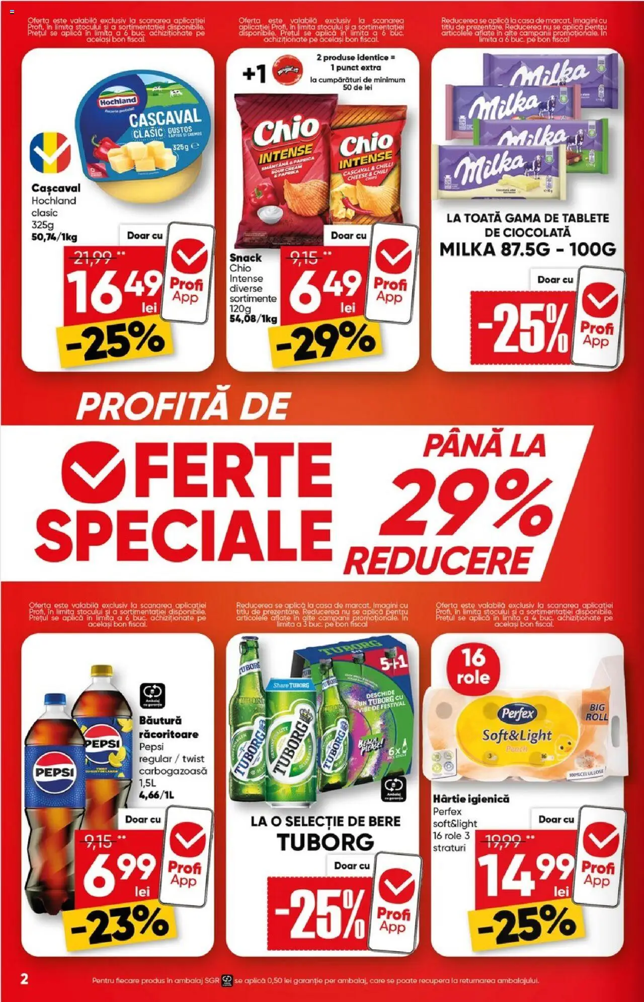 Catalog Profi 17 - 29 Septembrie 2025 | Pagina 2 | Produse: Chilli, Role, Cașcaval, Ciocolată